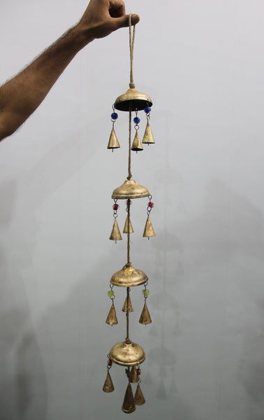 Indian Metal Crafts Handmade Wind chimes Wholesale Supply Mango Gifts 