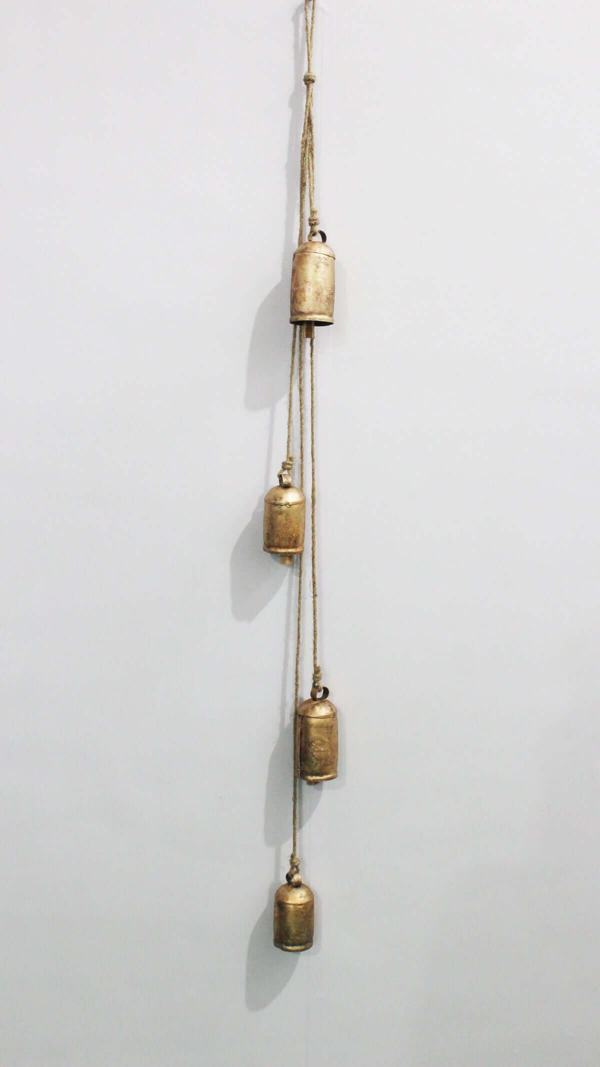 4 Antique Harmony Bells - Garden Chimes Décor