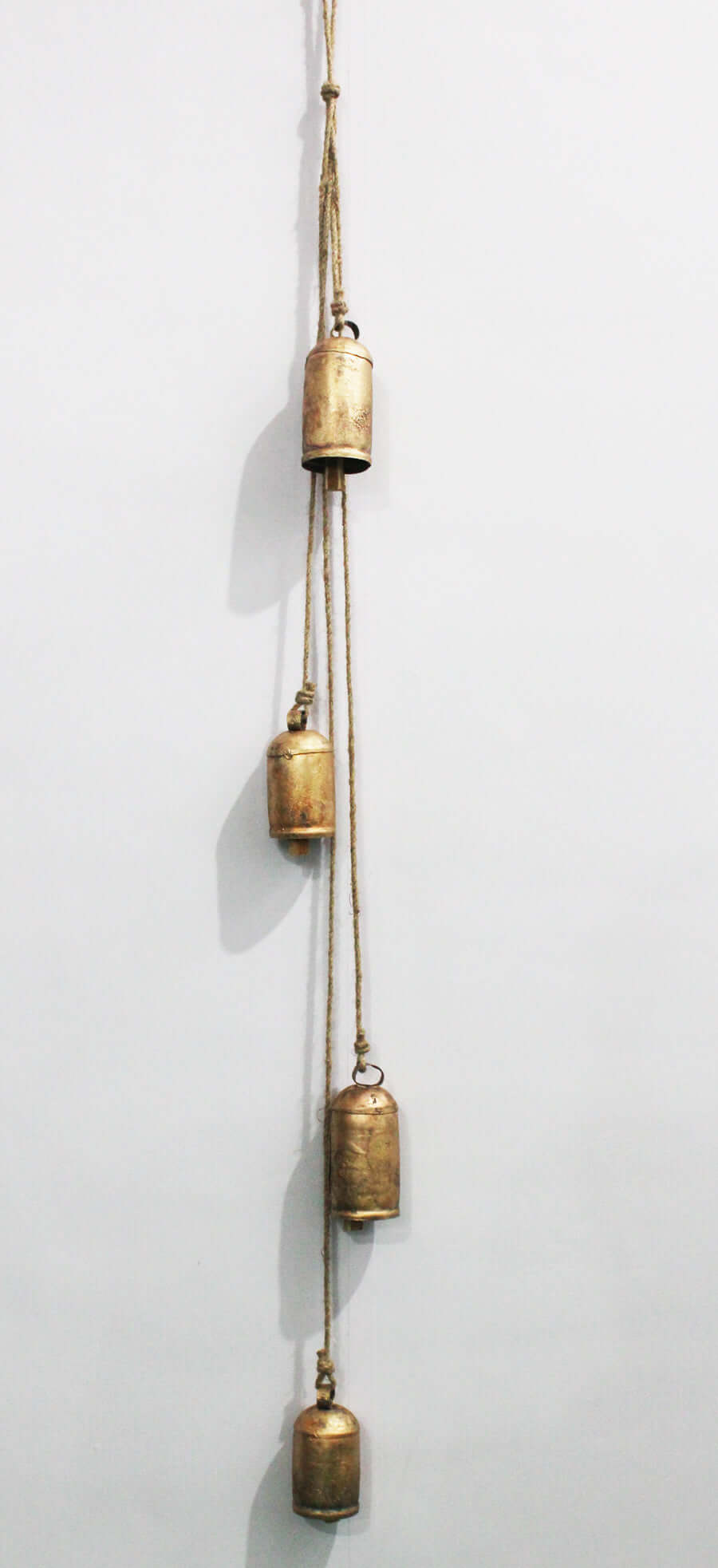 4 Antique Harmony Bells - Garden Chimes Décor