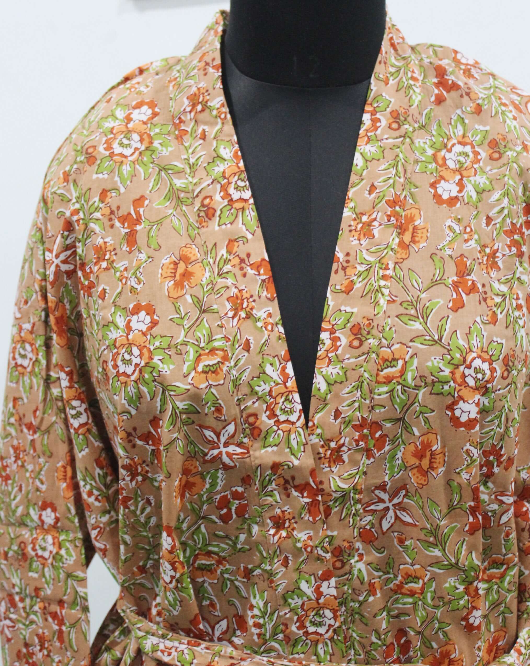 Shop beautiful 100% cotton floral kimono bathrobes. Perfect for sleepwear, beach cover-ups, and more. Assorted colors and patterns available!