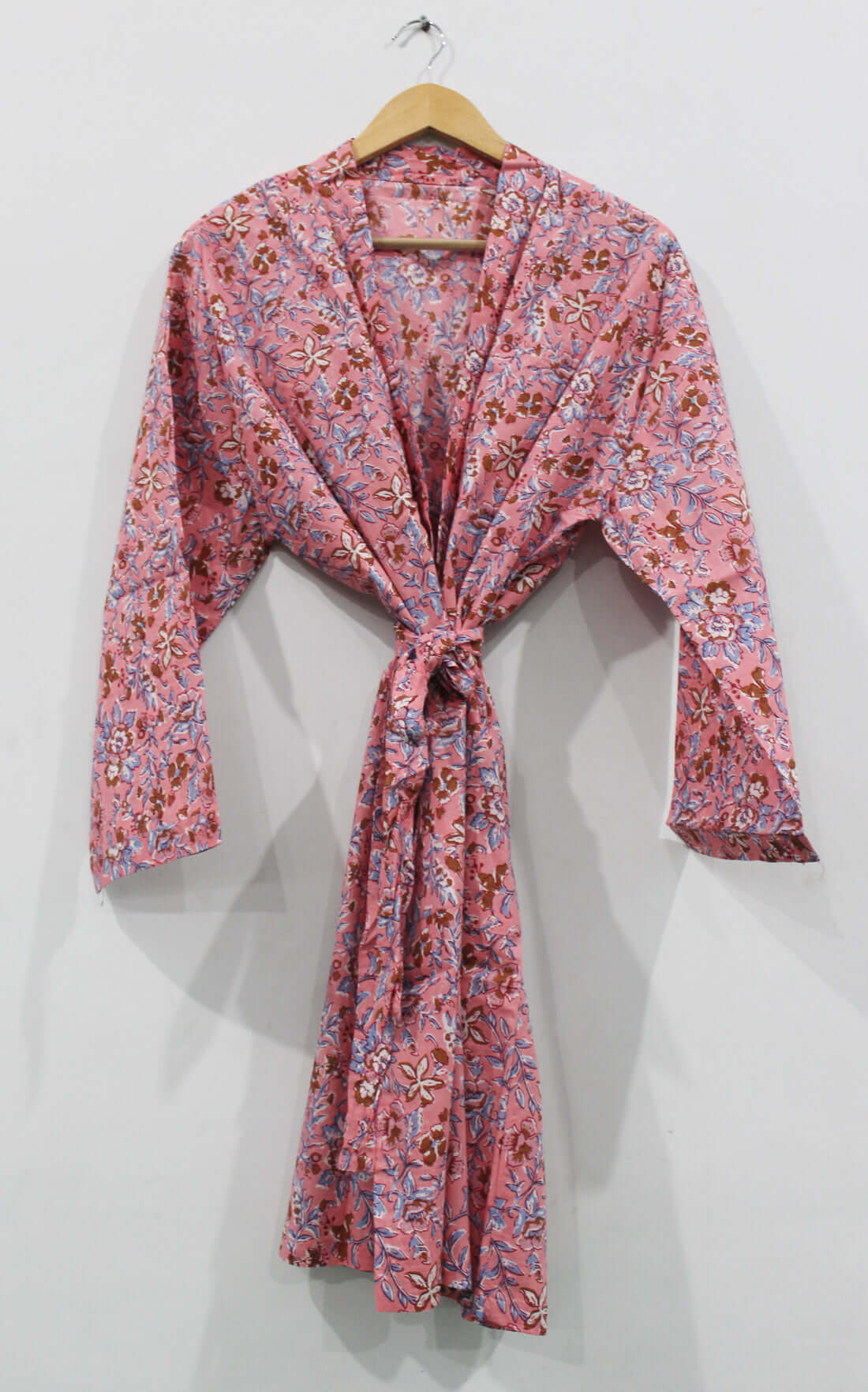 Shop beautiful 100% cotton floral kimono bathrobes. Perfect for sleepwear, beach cover-ups, and more. Assorted colors and patterns available!