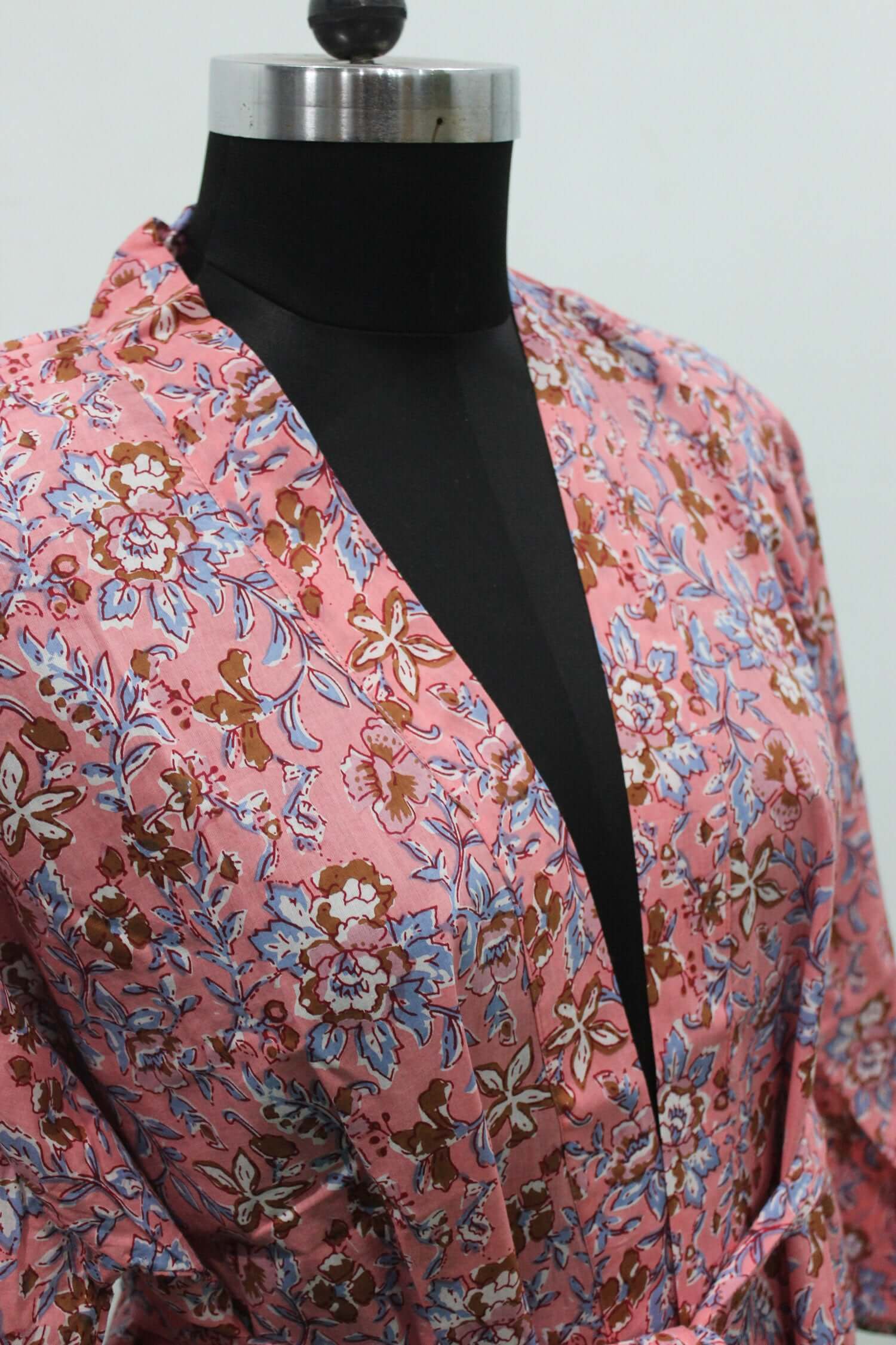 Shop beautiful 100% cotton floral kimono bathrobes. Perfect for sleepwear, beach cover-ups, and more. Assorted colors and patterns available!