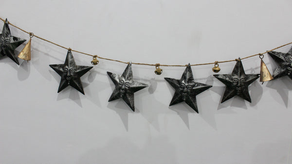 Sun Moon star Vintage Farmhouse Wall Hanging 