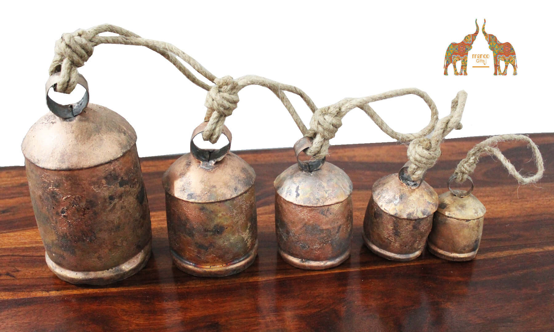 Vintage Cow Bells Gift Set - Harmony Chimes