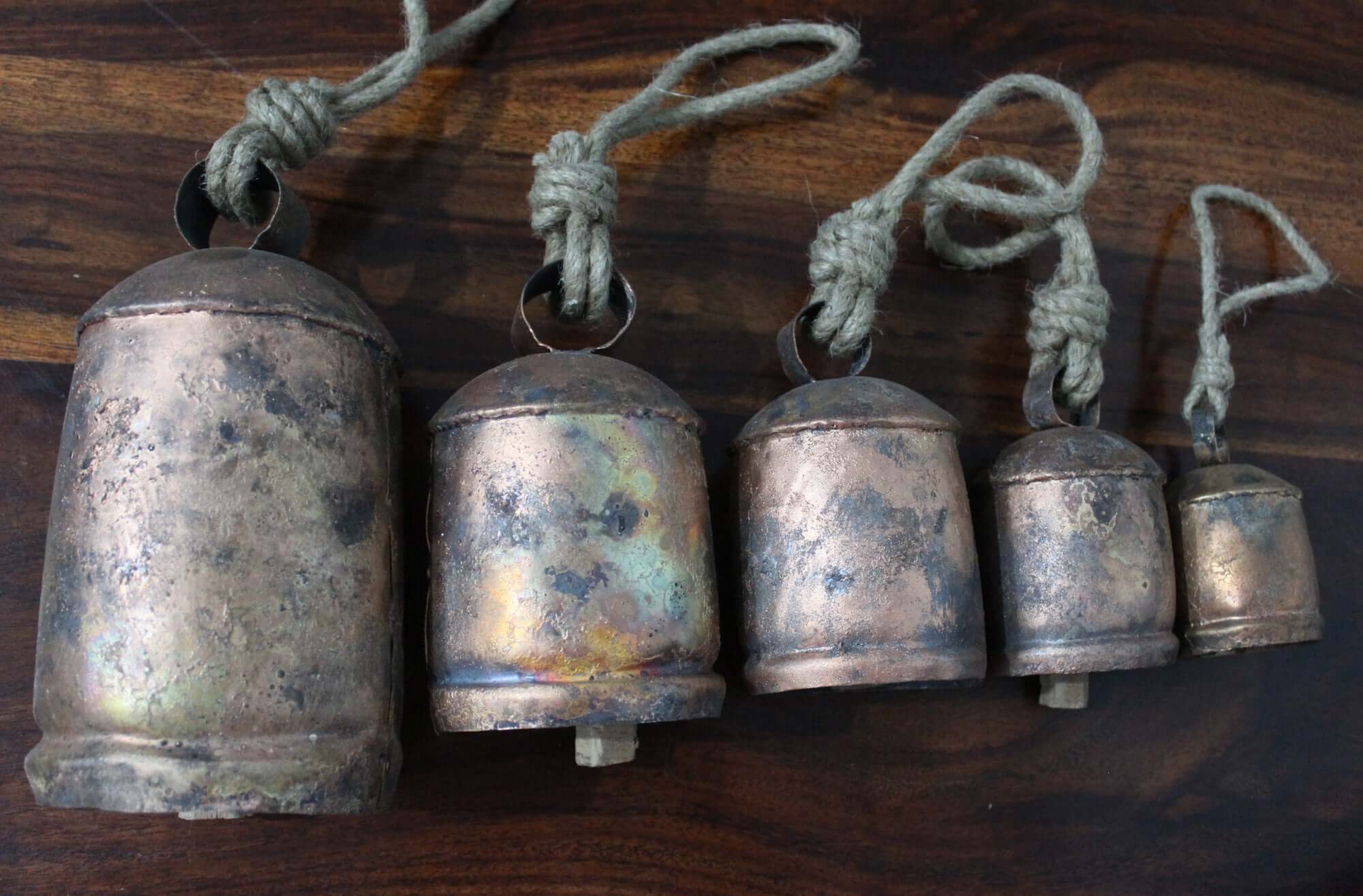 Vintage Cow Bells Gift Set - Harmony Chimes