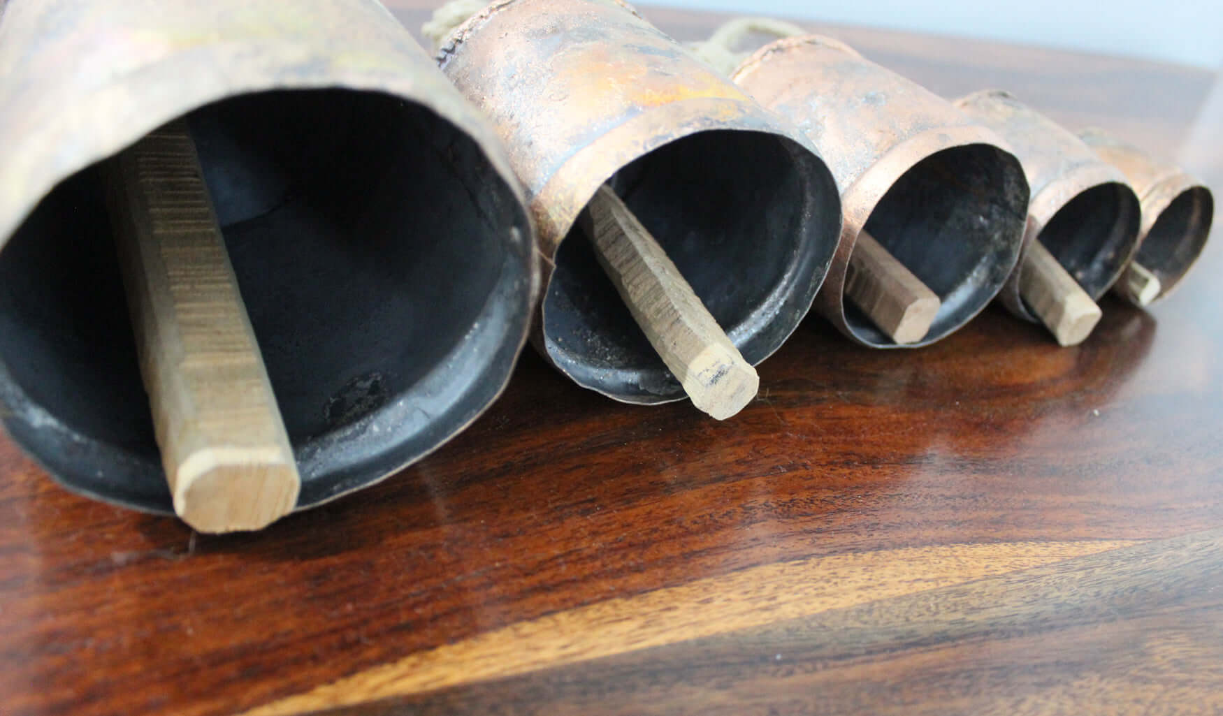 Vintage Cow Bells Gift Set - Harmony Chimes