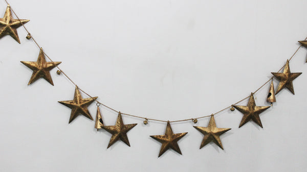 Rustic Vintage Country Galvanized Distressed Finish Stars 3D Stars 