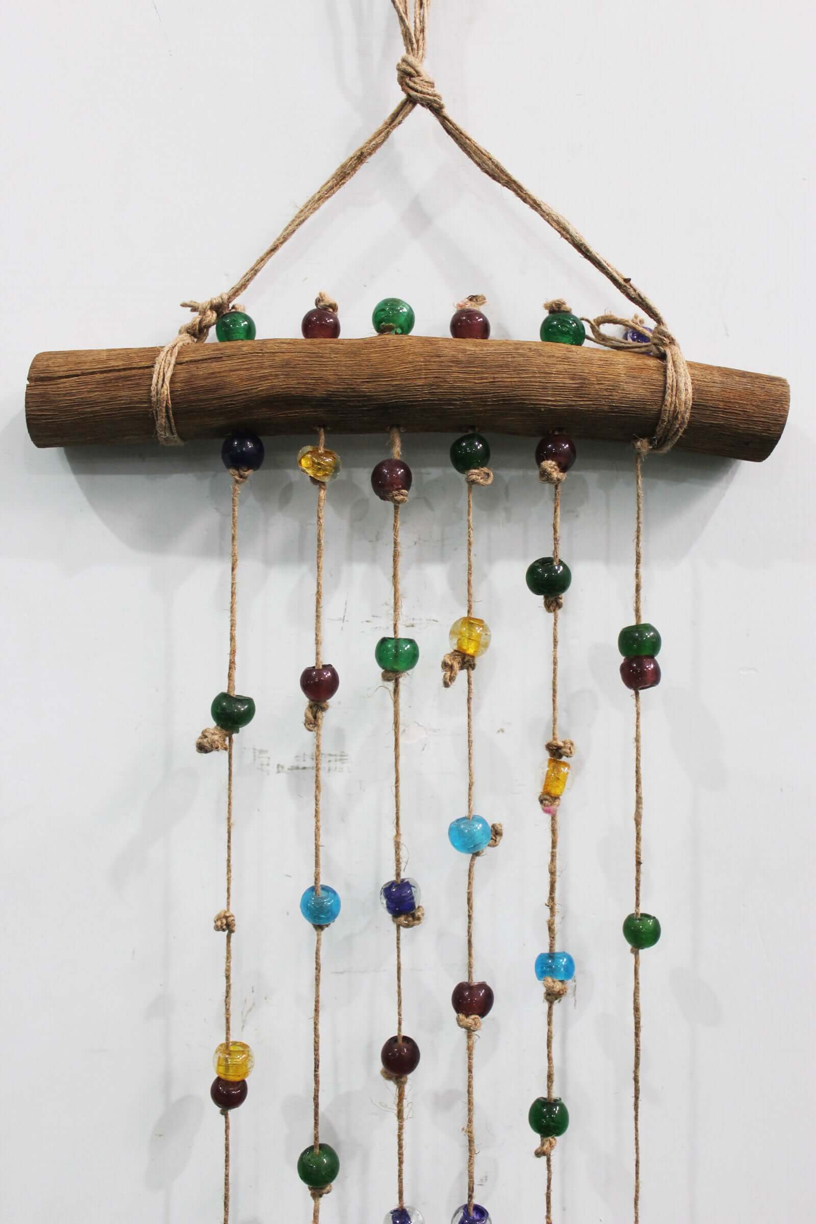 Handmade Boho Garden Hanging Chime - Multi Colour Windchime