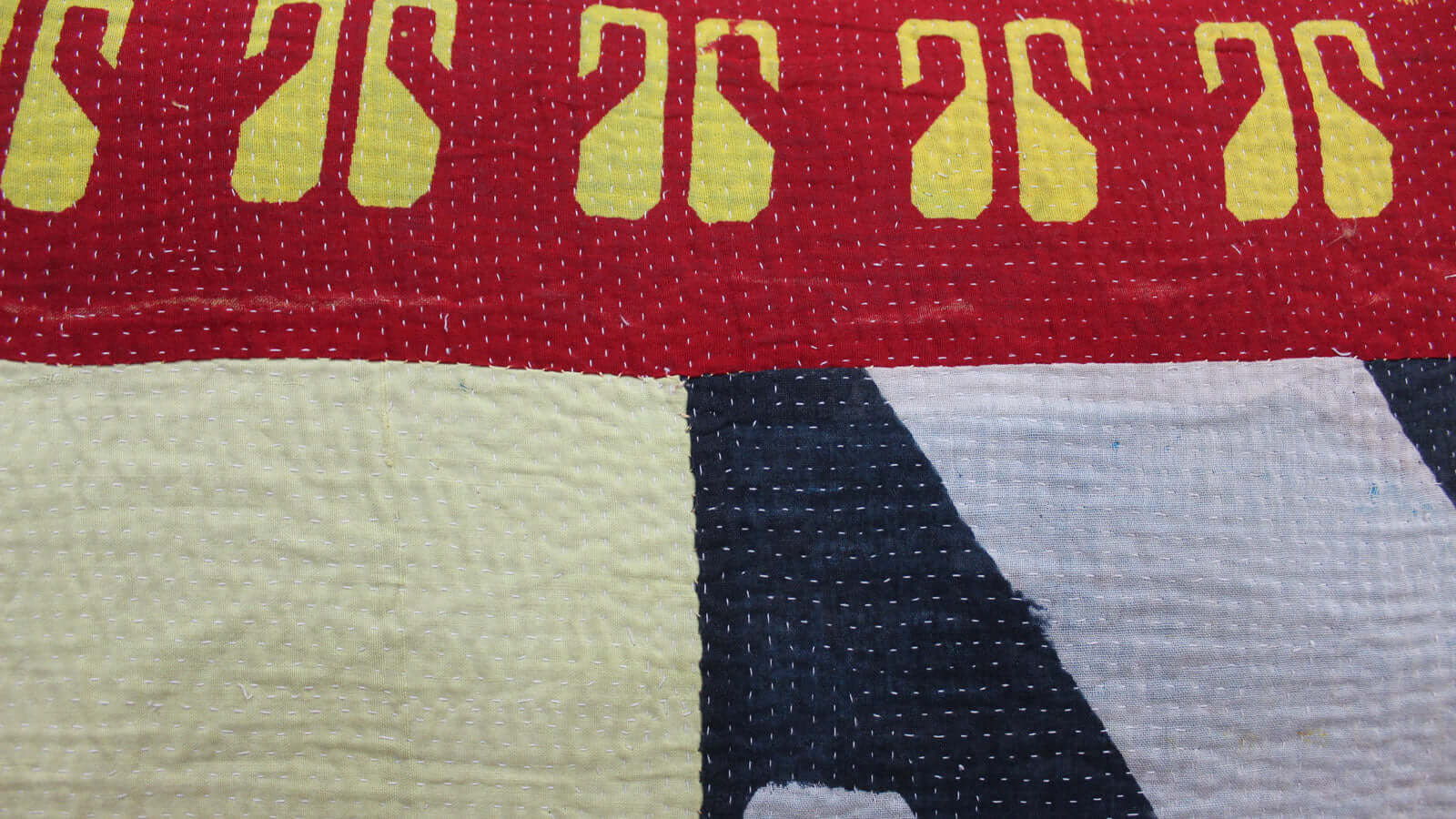 Vintage Bohemian Kantha Cushion Covers - Handmade Pillows