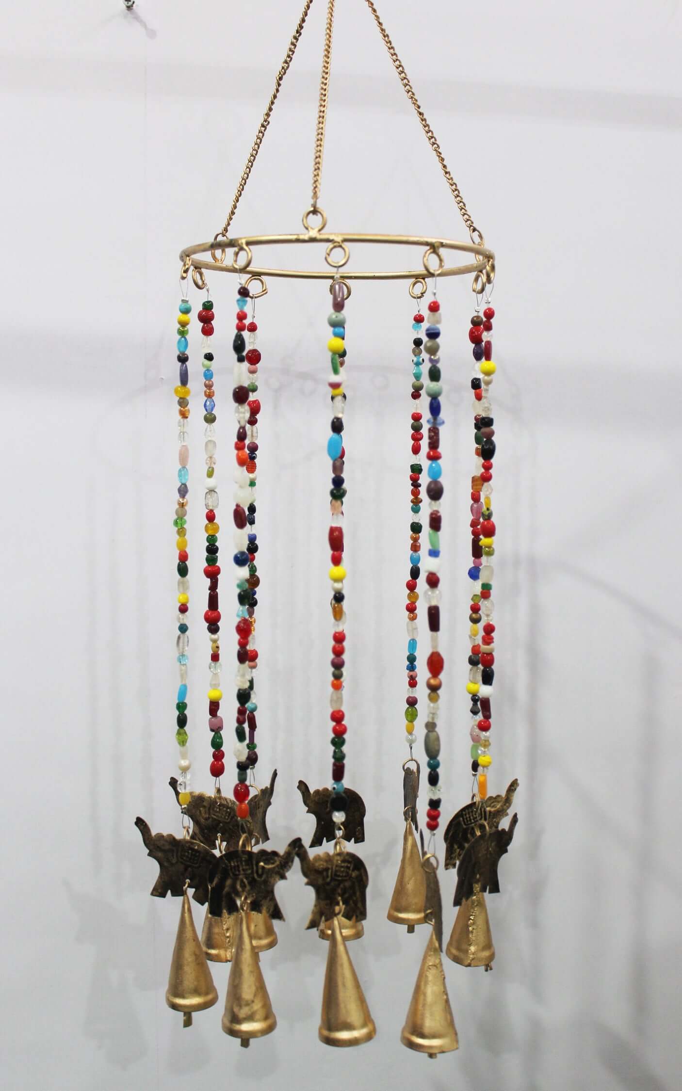 Elephant decor  Elephant wind chimes boho garden outdoor indoor patio yard decor 