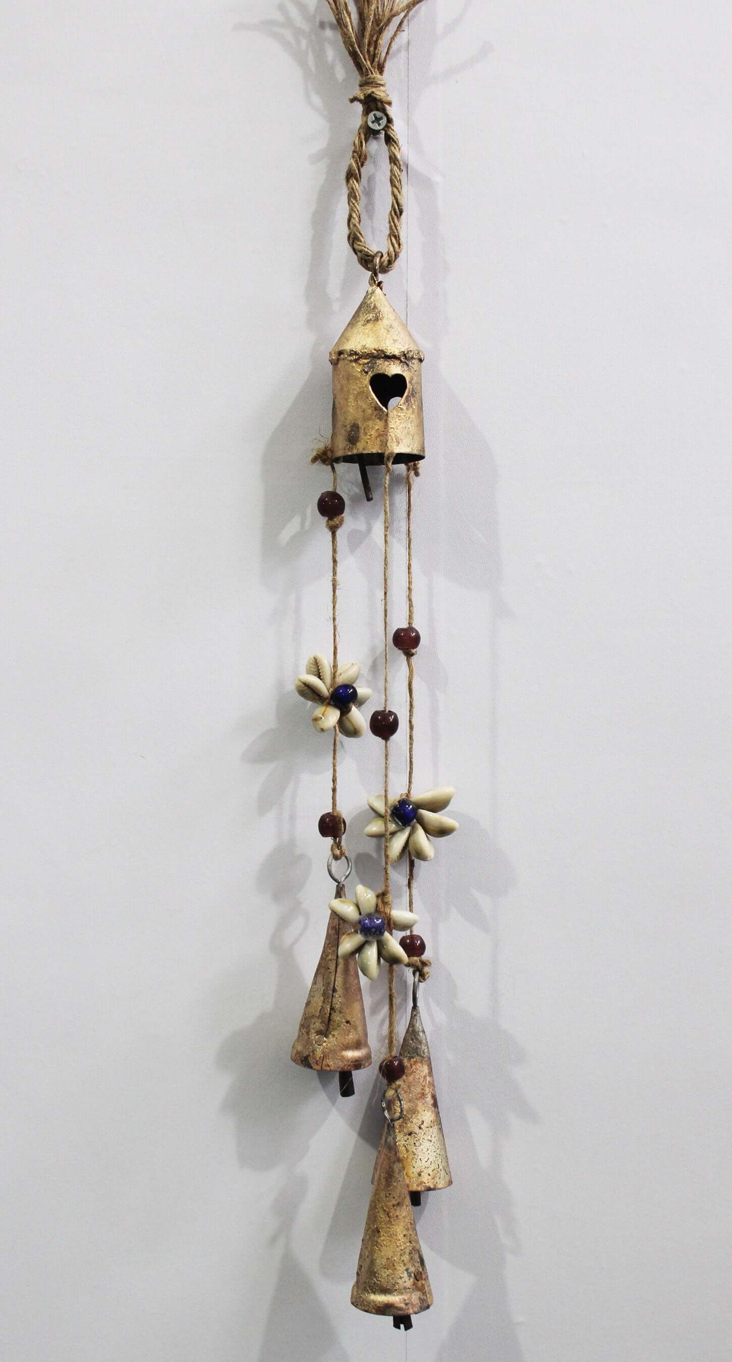 Beautiful hand-crafted wind chime bells for your door, adding charm and protection to your home with a touch of magic.