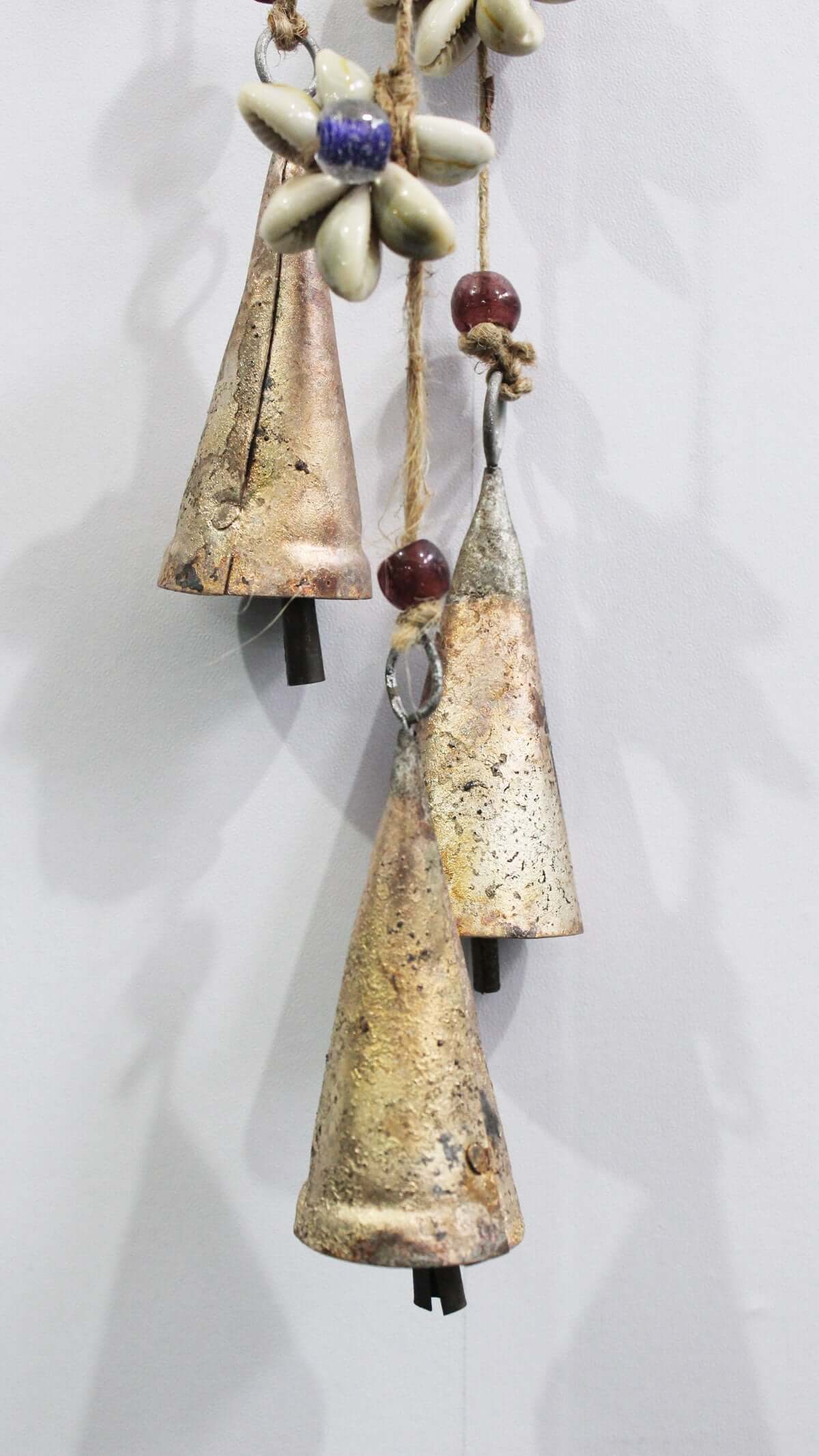 Beautiful hand-crafted wind chime bells for your door, adding charm and protection to your home with a touch of magic.