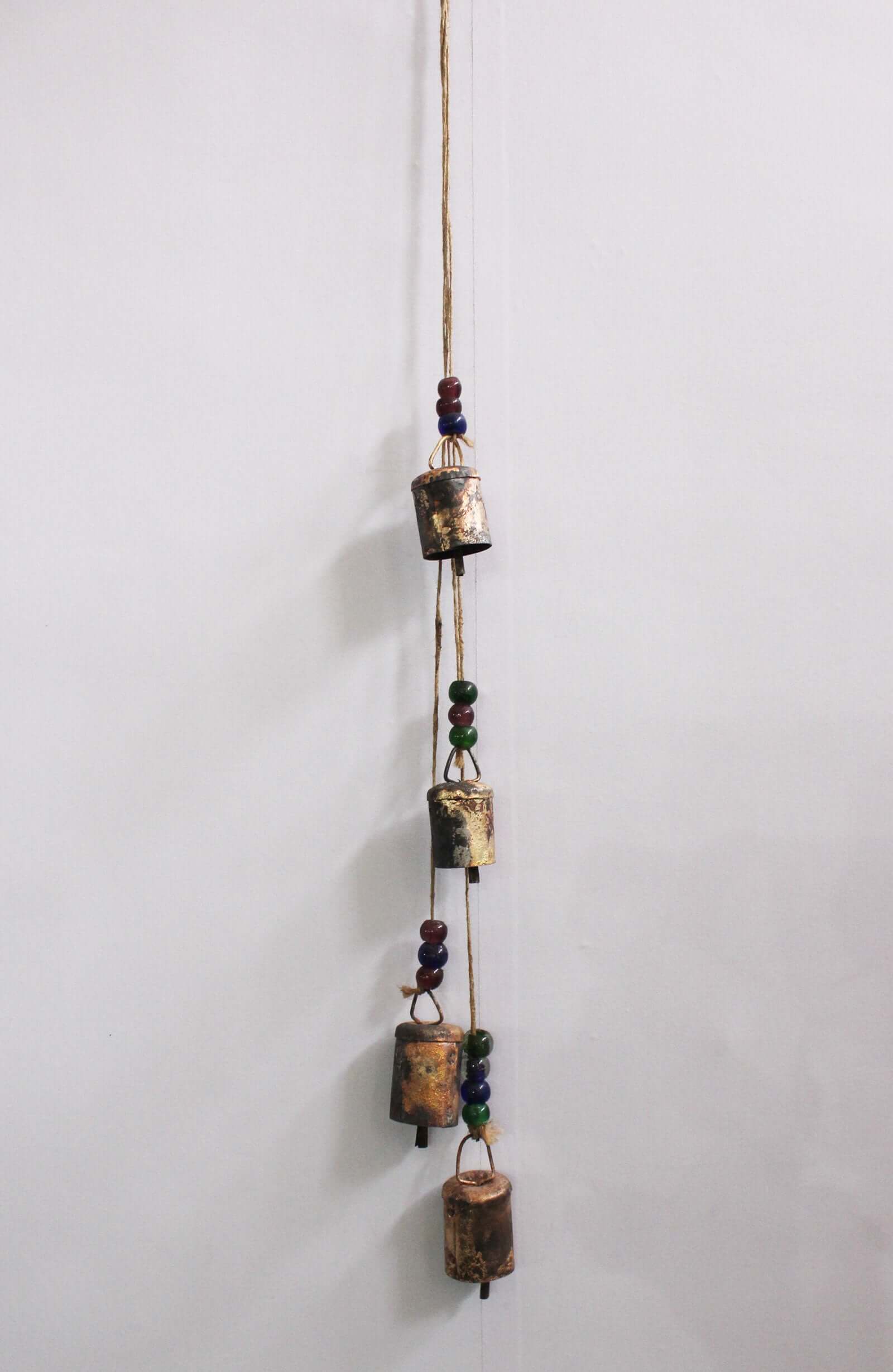 Beautiful hand-crafted wind chime bells for your door, adding charm and protection to your home with a touch of magic.