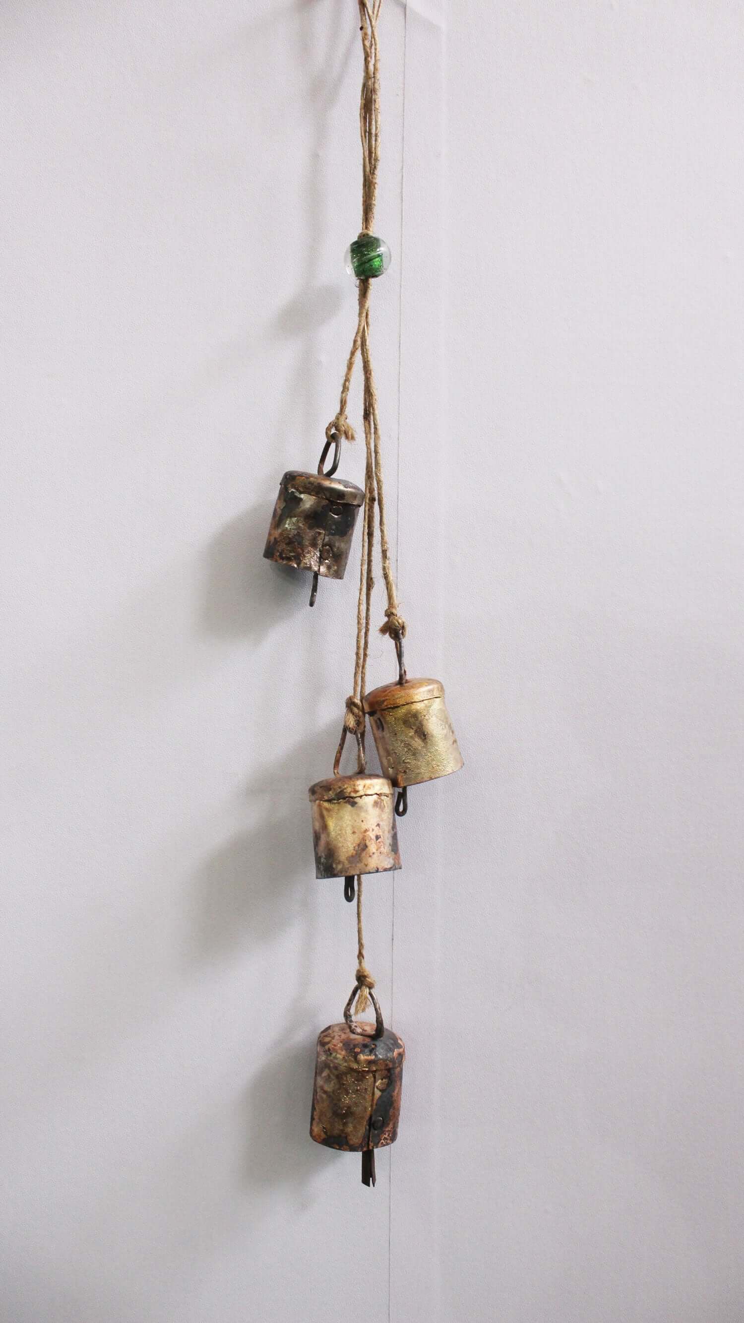 Beautiful hand-crafted wind chime bells for your door, adding charm and protection to your home with a touch of magic.