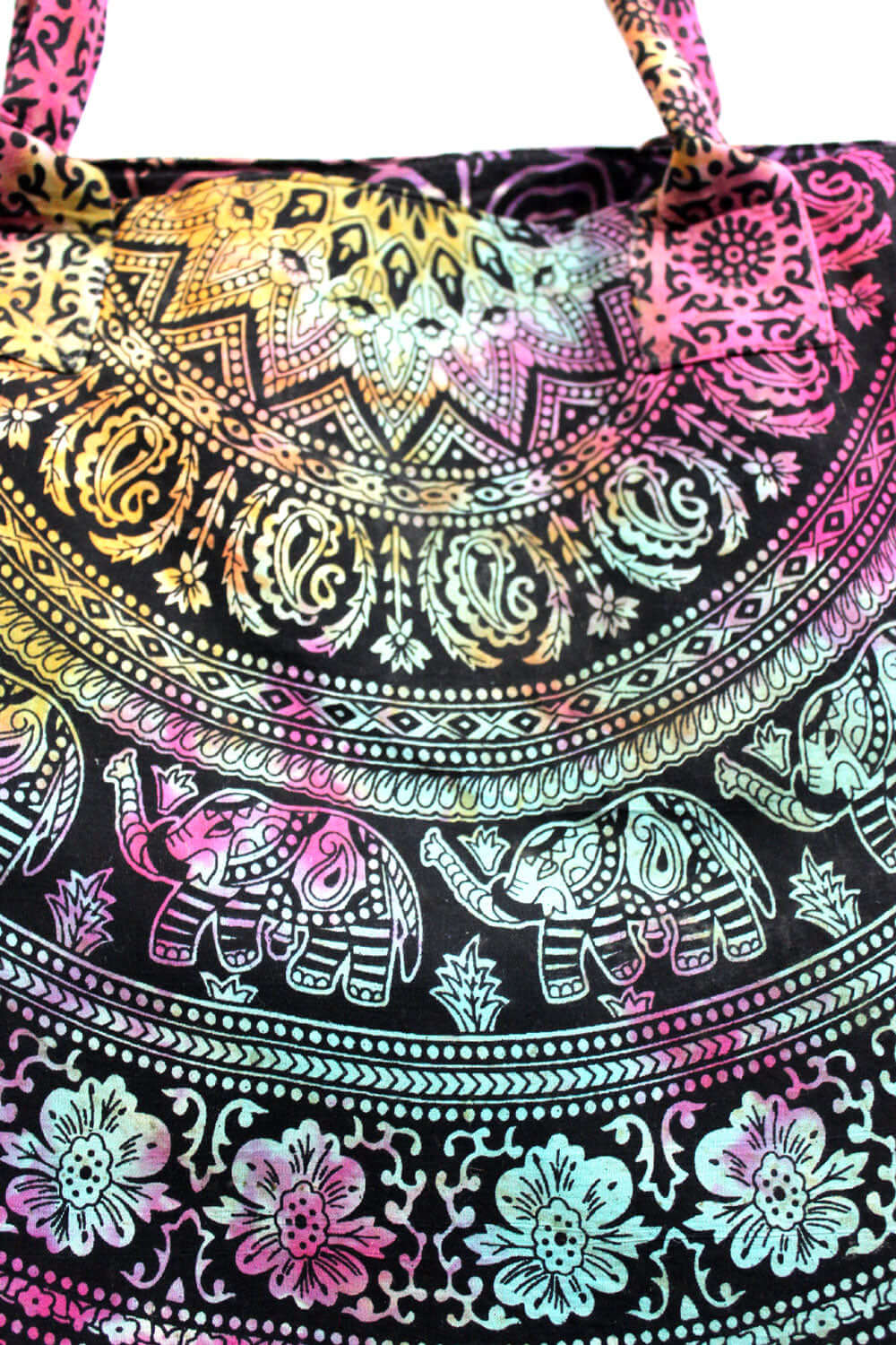 Handmade Multicolor Tote Bag - Stylish Cotton Shopper