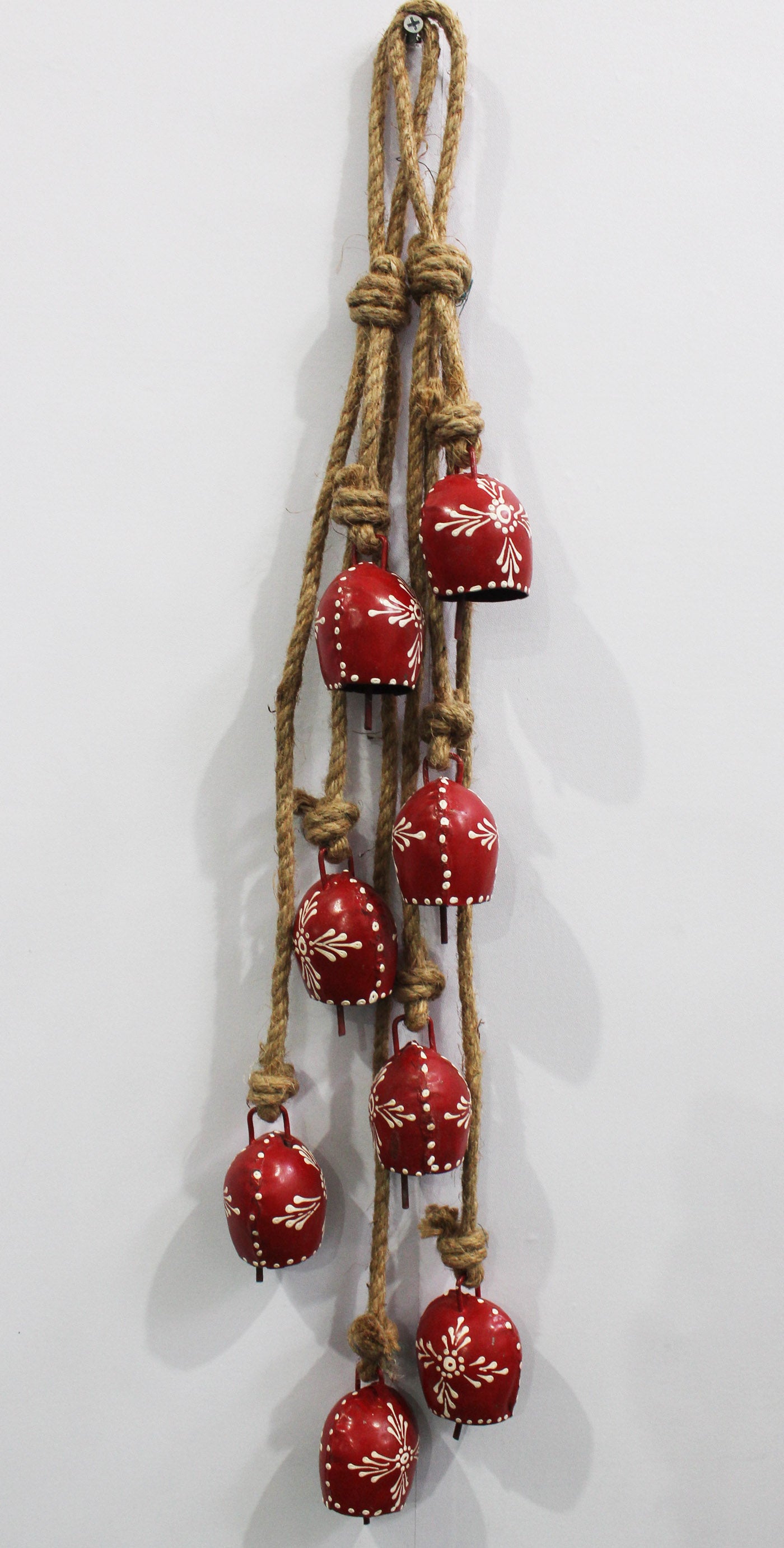 Hand Painted Indian Metal Bells Hanging Chime