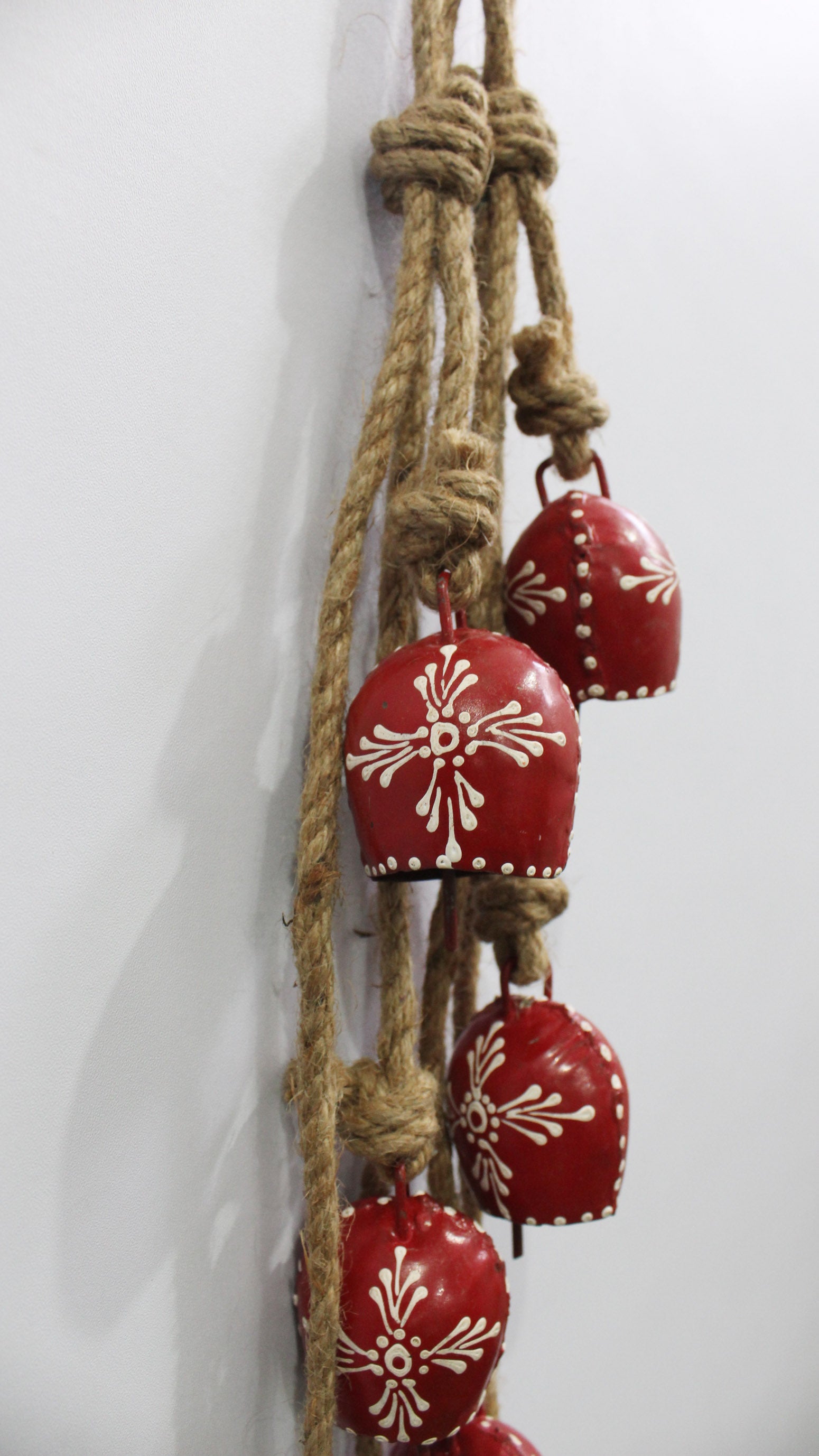 Hand Painted Indian Metal Bells Hanging Chime