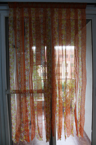 Rod Pocket Doorway Curtain Hippie Hippy 