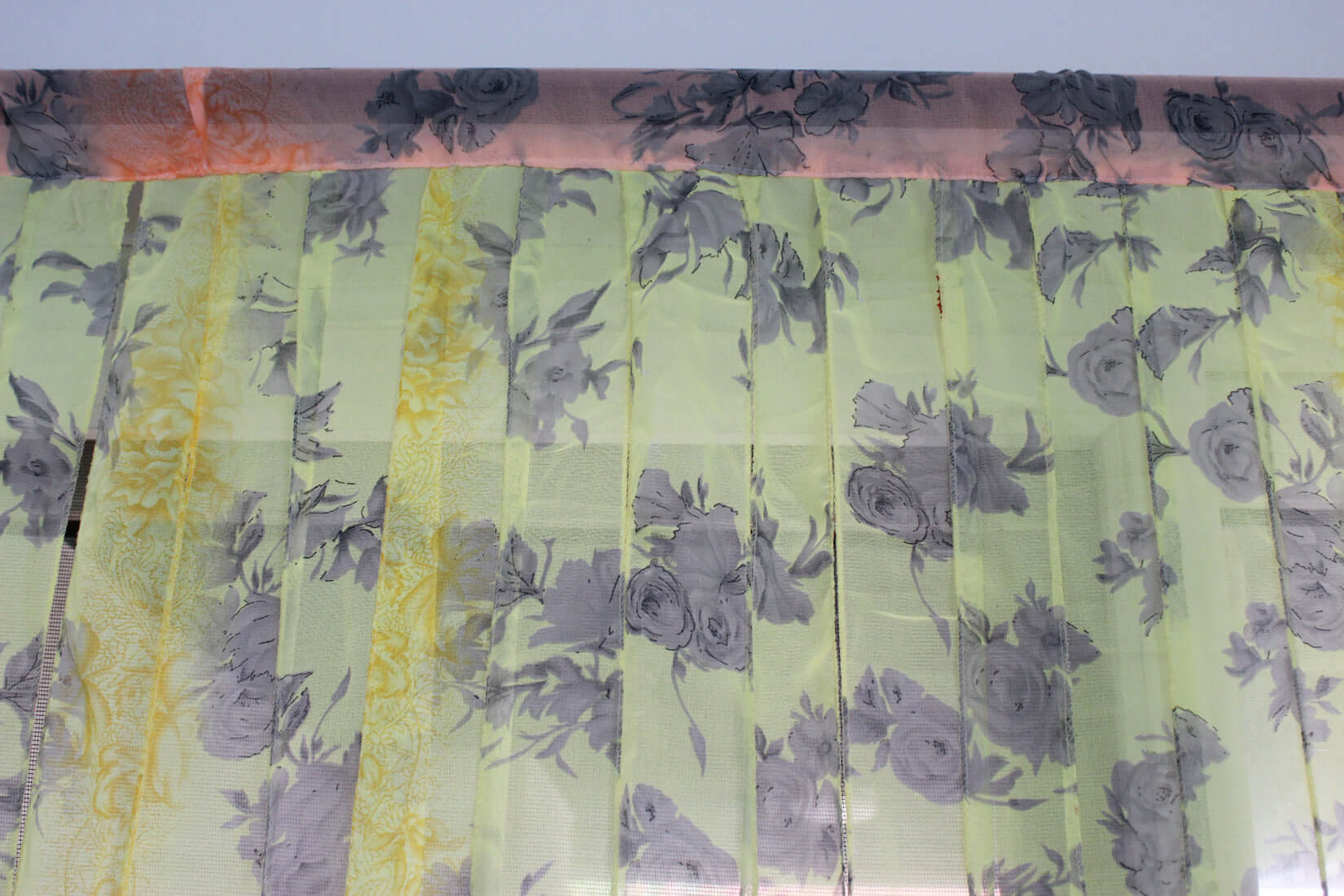 Bohemian Silk Sari Doorway Curtain - Hippy Decor