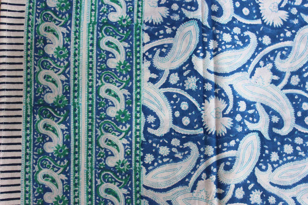 INDIAN Hand Block Print Indian Tablecloth 100%cotton Floral Rectangular 152*228cm Table Cover Wholesale - Mangogiftsstore