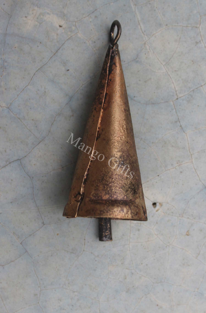 Handmade Decorative Tin Metal Craft Bells Shabby Chic Vintage