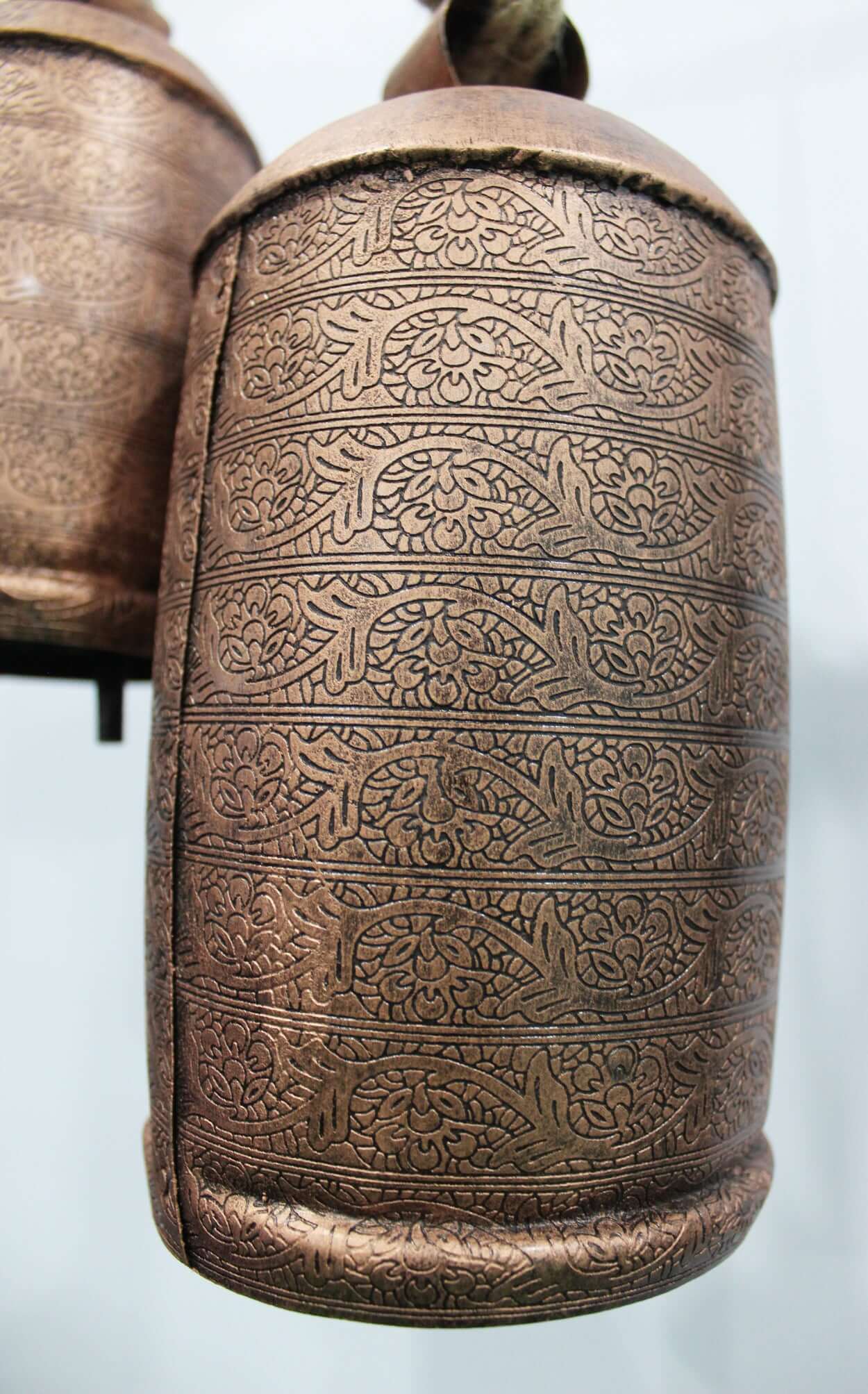 Vintage Harmony Cow Bells Set of 3 - Rustic Chimes