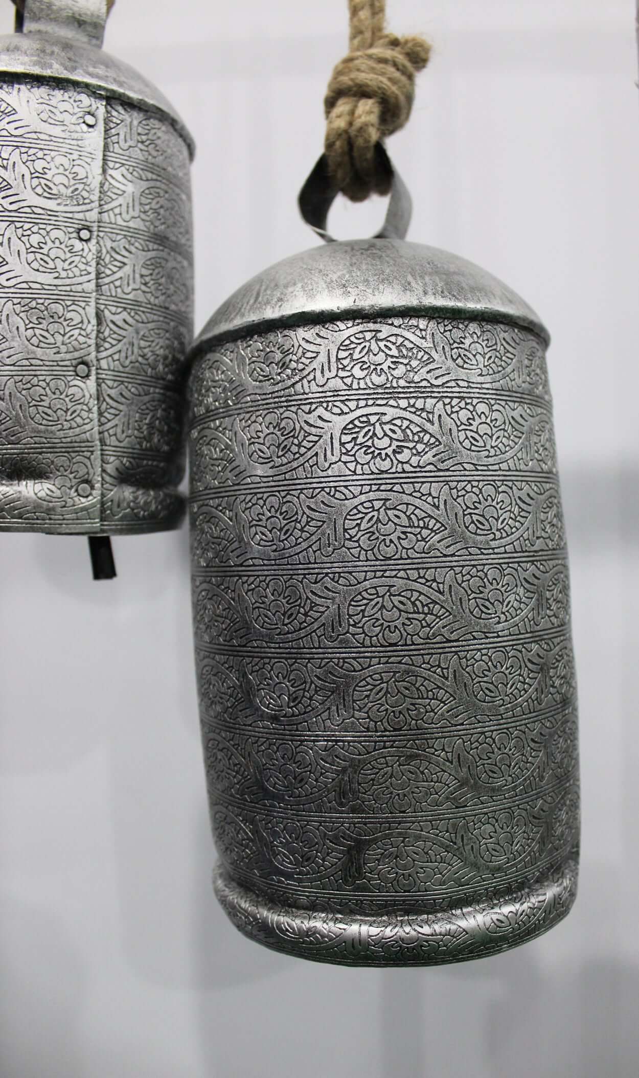 Vintage Harmony Cow Bells Set of 3 - Rustic Chimes