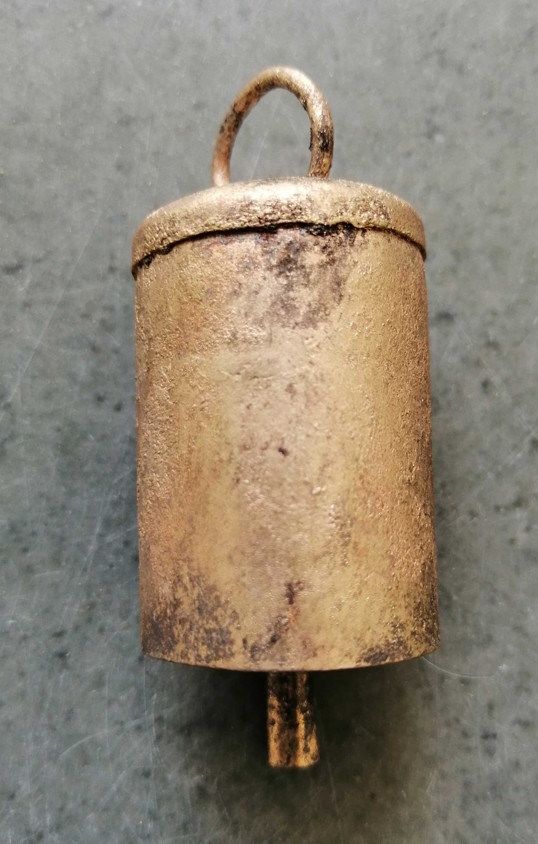 Vintage Cow Bells - Handmade Recycled Iron Tin | 2.5"