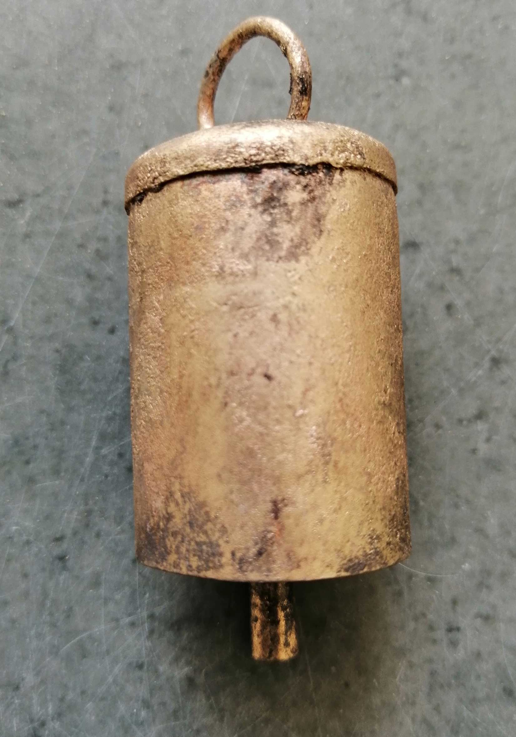 Vintage Cow Bells - Handmade Recycled Iron Tin | 2.5"