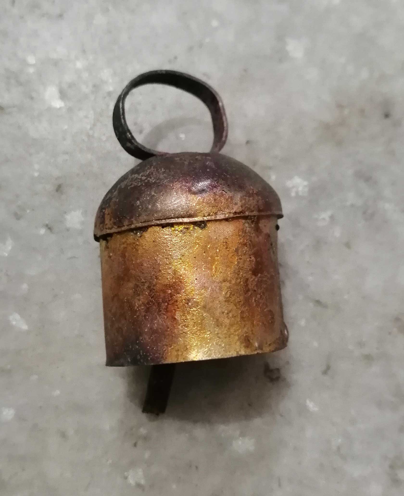 Vintage Bells Rustic Iron 1.8" H Rounded Top DIY Bells Wholesale Supply - Mangogiftsstore