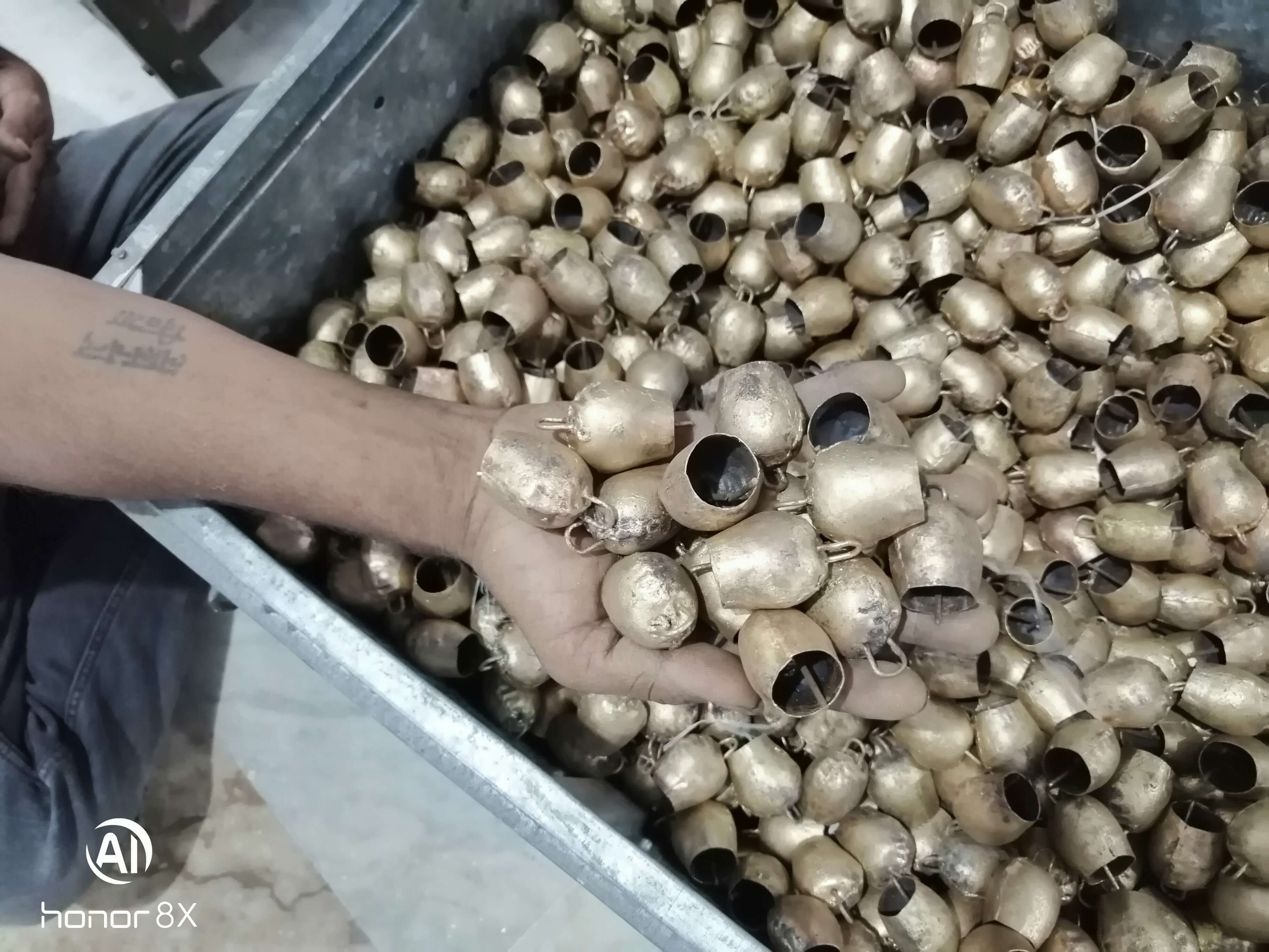 Recycled Iron Dome Bells - Wholesale Antique Cowbells