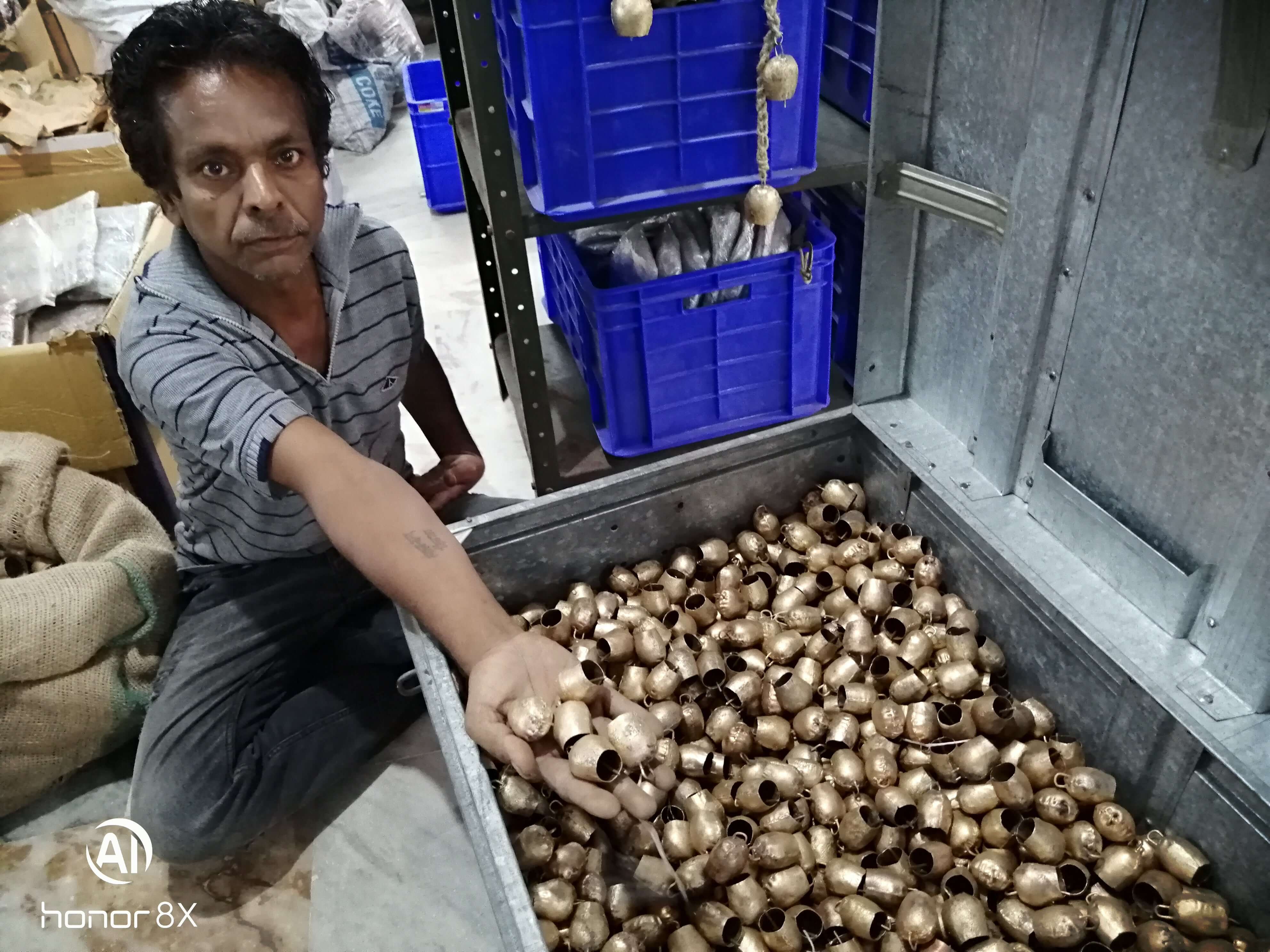 Recycled Iron Dome Bells - Wholesale Antique Cowbells