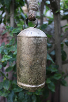 Shabby Chic Recycled Iron Rustic Antique Look bell 8