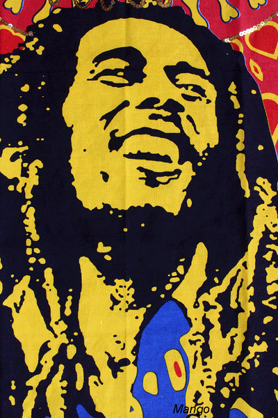 Bob Marley Poster Cloth Wall Hanging Tapestry One Love Hippy Hippie Hendrix Wall Hanging 30 x 40 Inches - Mangogiftsstore