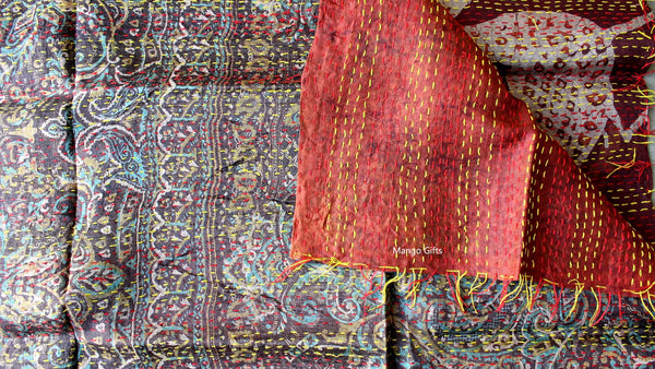 Indian silk sari 