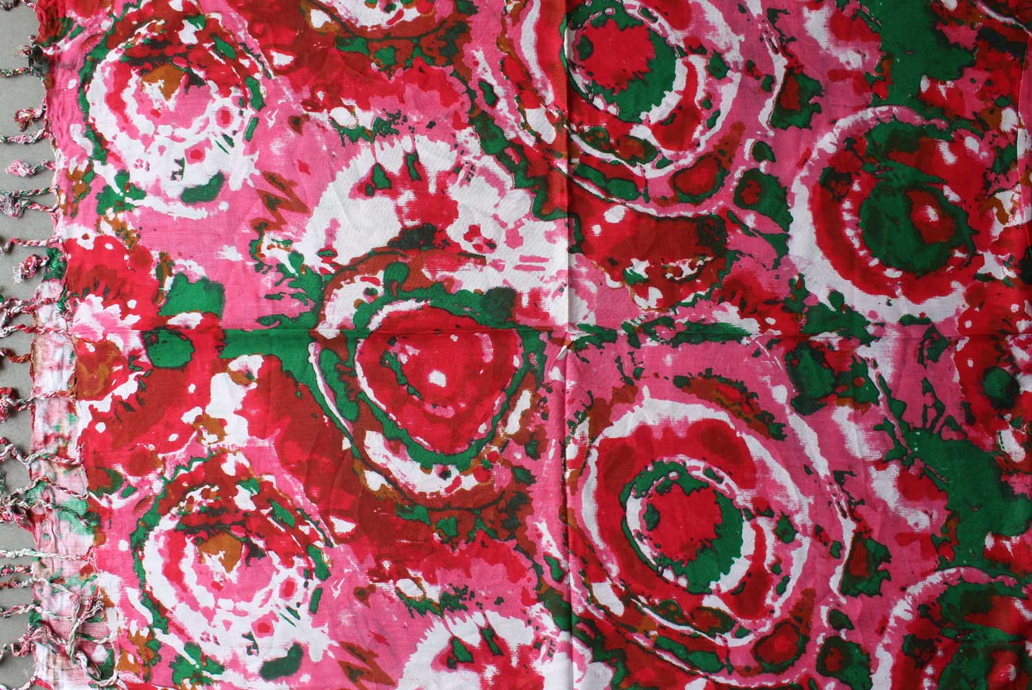 Colorful Women’s Tie-Dye Viscose Scarves - Lightweight