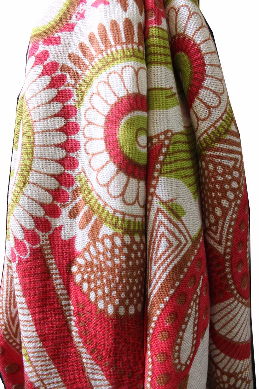 Colorful Women’s Tie-Dye Viscose Scarves - Lightweight