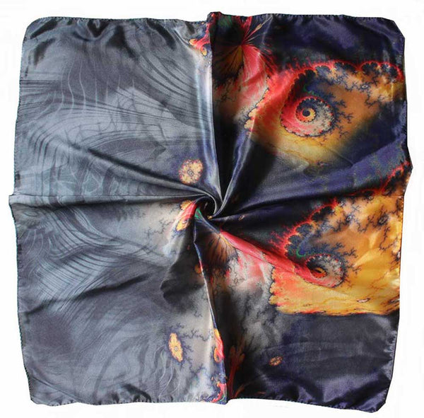 Digital Print Scarf Square Scarf 19.7 x 19.7 Inches , Head Wraps 