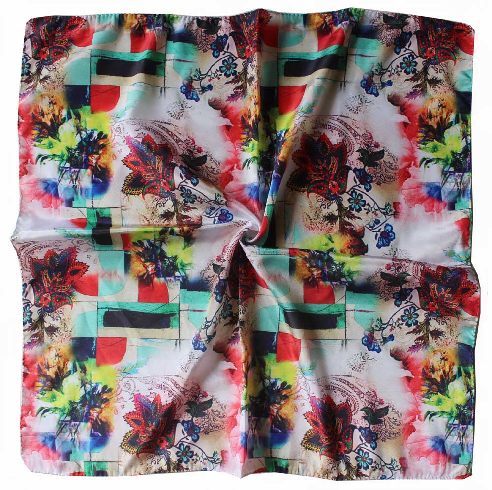 Stylish Silky Square Scarf for Women - Mango Gifts