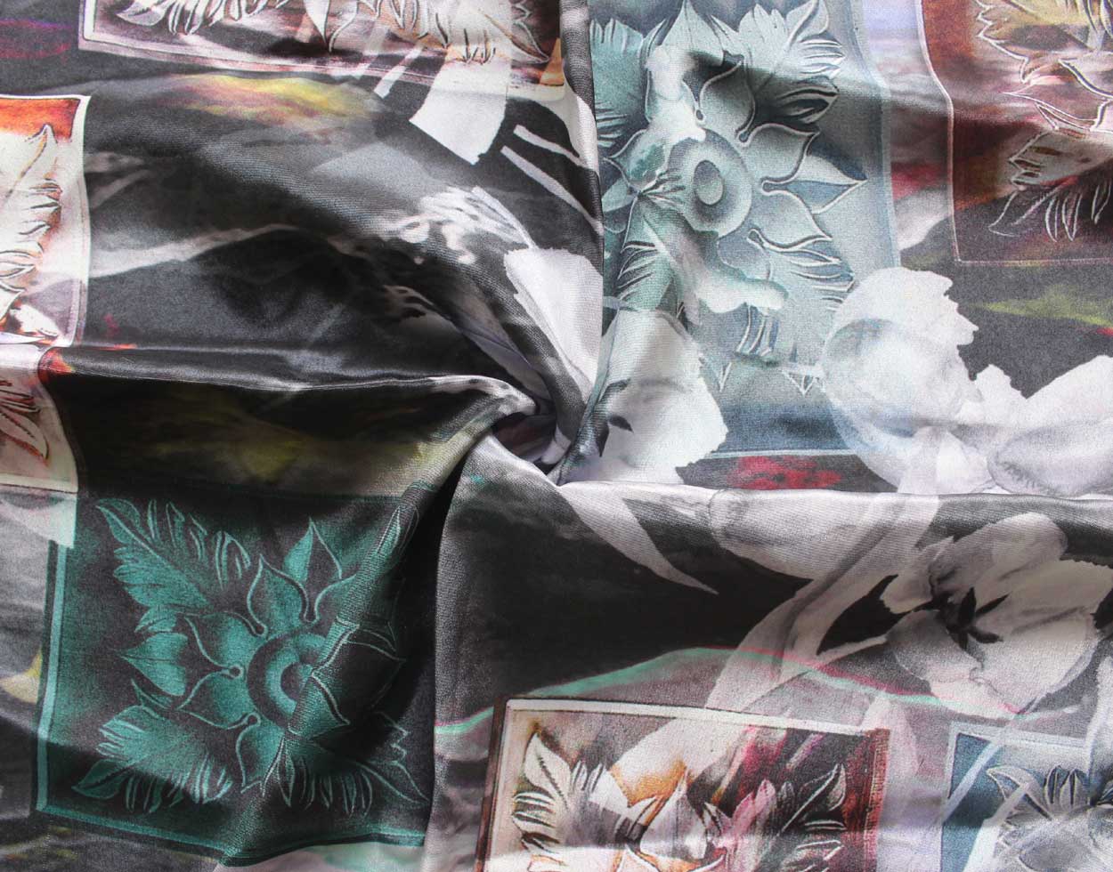 Stylish Silky Square Scarf for Women - Mango Gifts