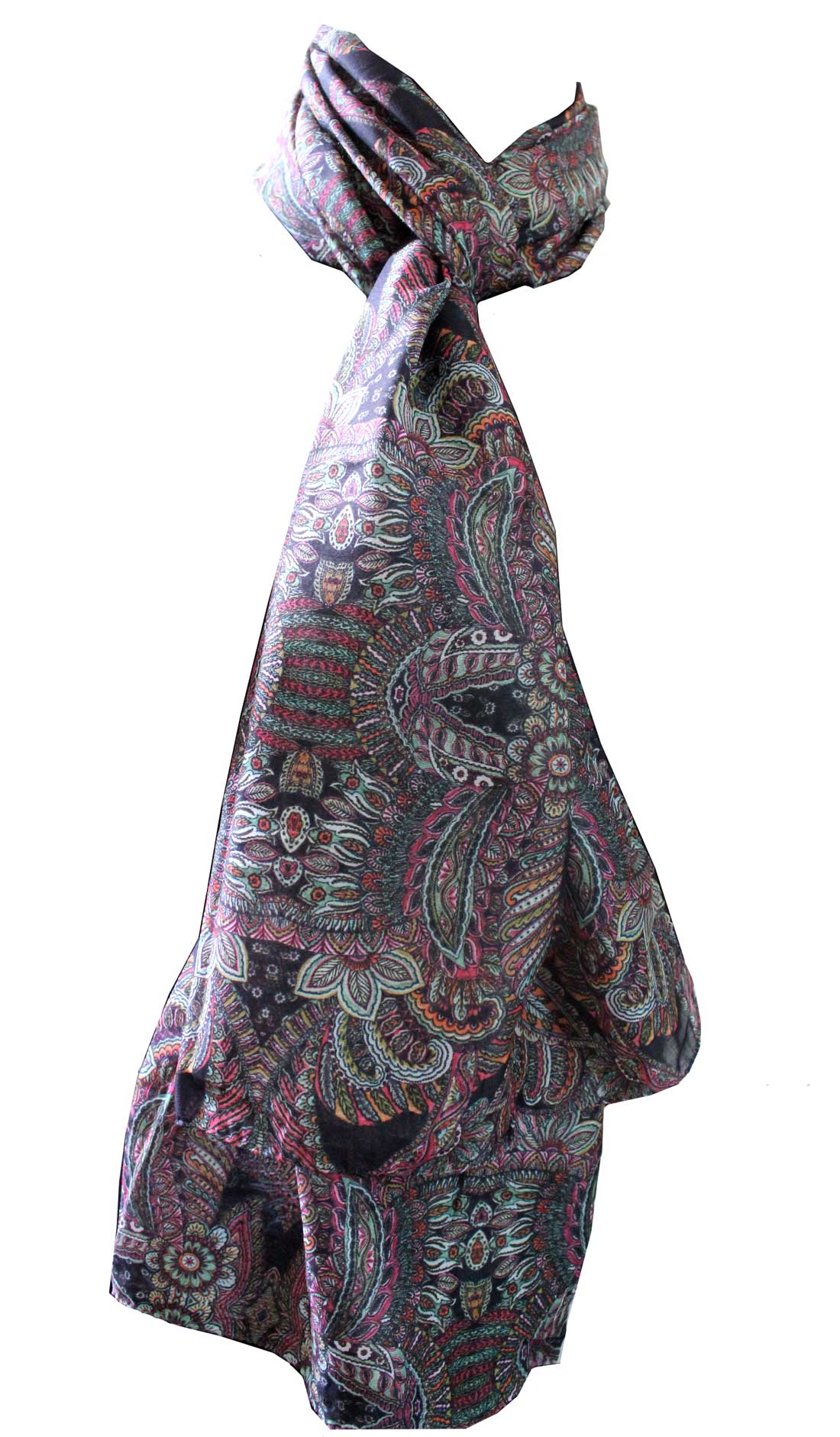 Women’s Indian Silk Sari Scarf - Wholesale Fashion Wraps