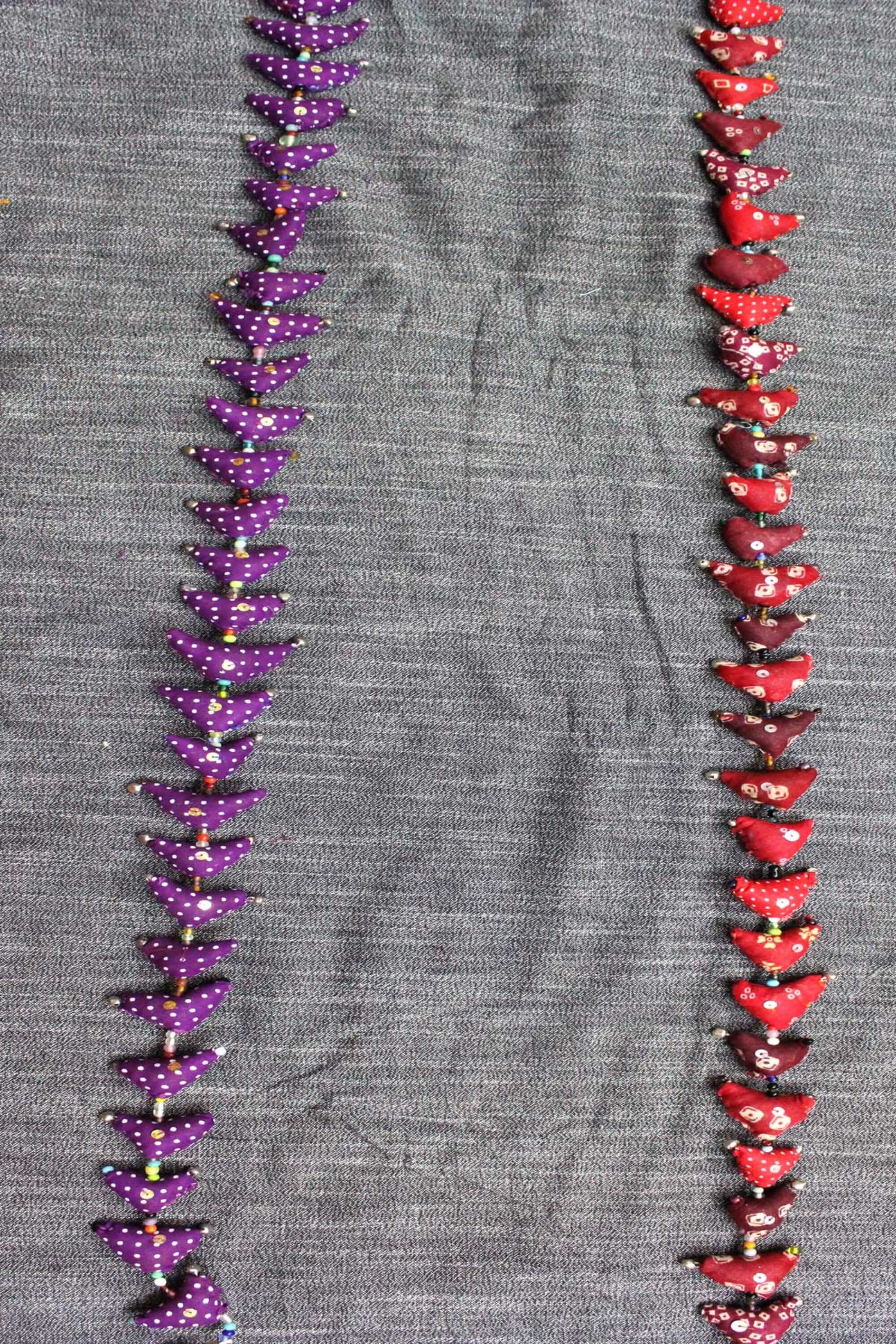 30 Tota Birds Bells Hanging Decoration - Handmade Indian ornament with vibrant colors, metal bells, eco-friendly design, perfect for home or garden décor