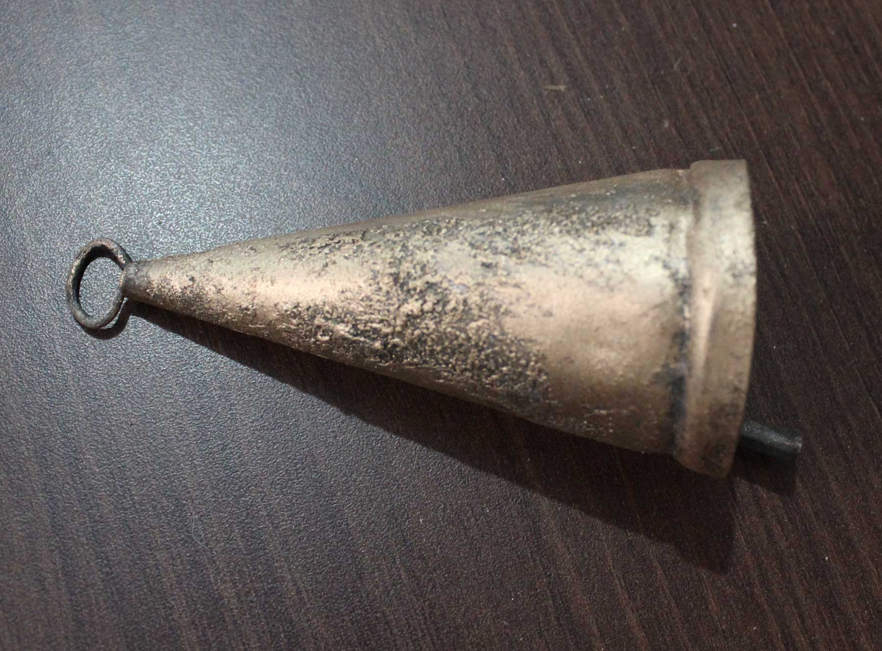 Shabby Chic Rustic Cone Shape Bells - 3.5" Height