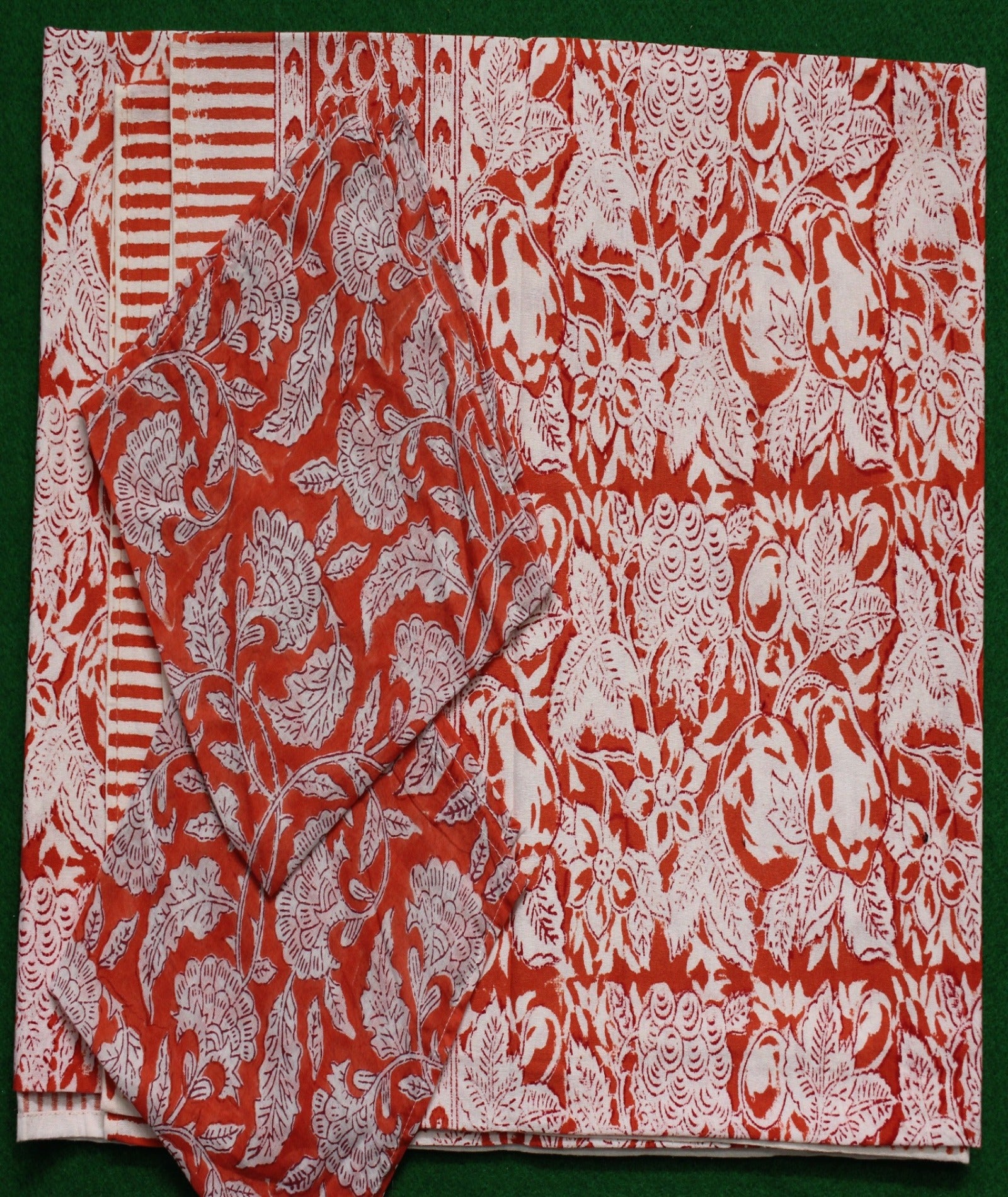 100%cotton,Boho Decor,Boho Theme,Floral,Handblock Print 100% Cotton,Rectangular