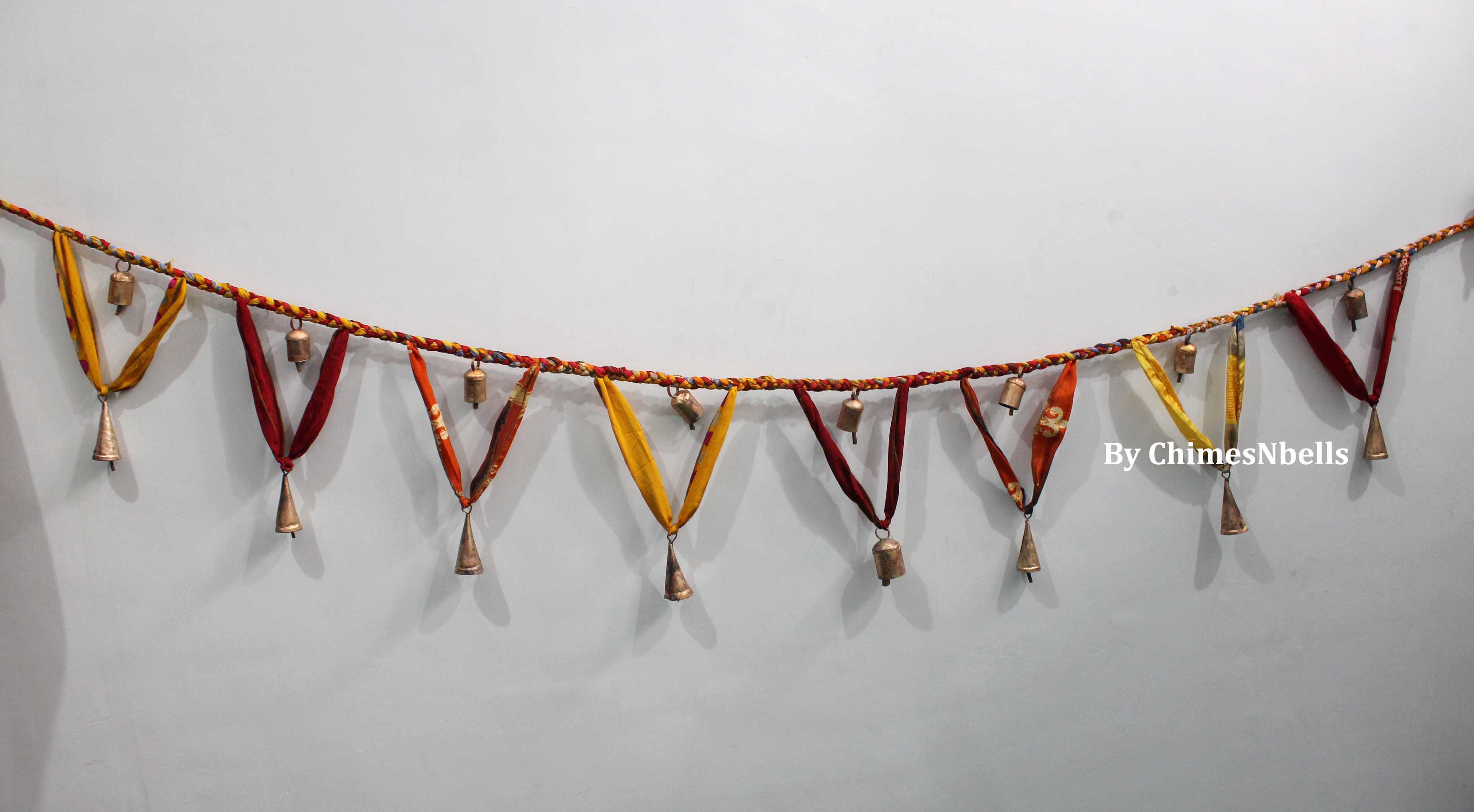 Handmade Boho Bells Garland - 1.5m Decoration