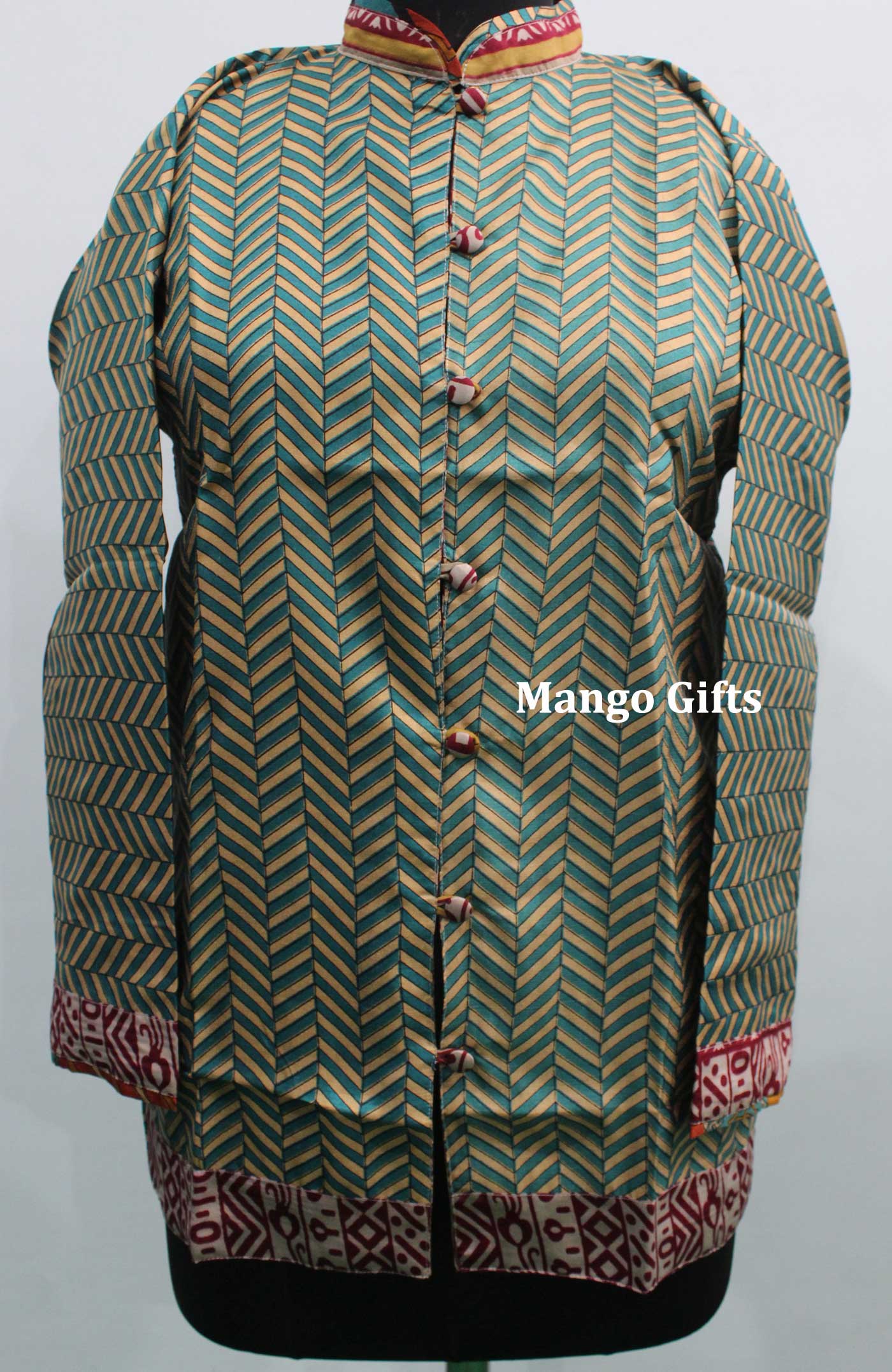 Indian Silk Sari Womens Tops and Tunics Bhoemian Fashion Wholesale Lot