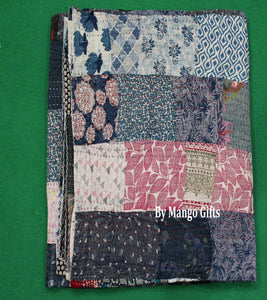 Old Kantha Bedspread Bed cover 