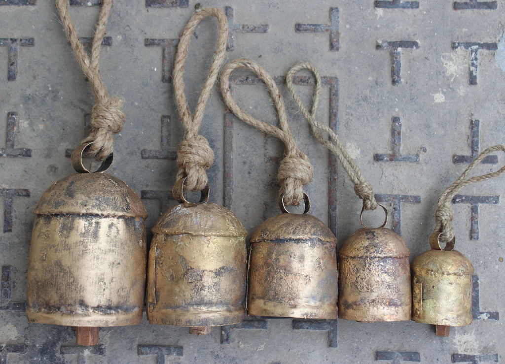 30 Pcs Bells Craft Small Bells Brass Bells Vintage Bells With