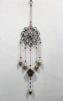 Windchime bells with beads and bells 