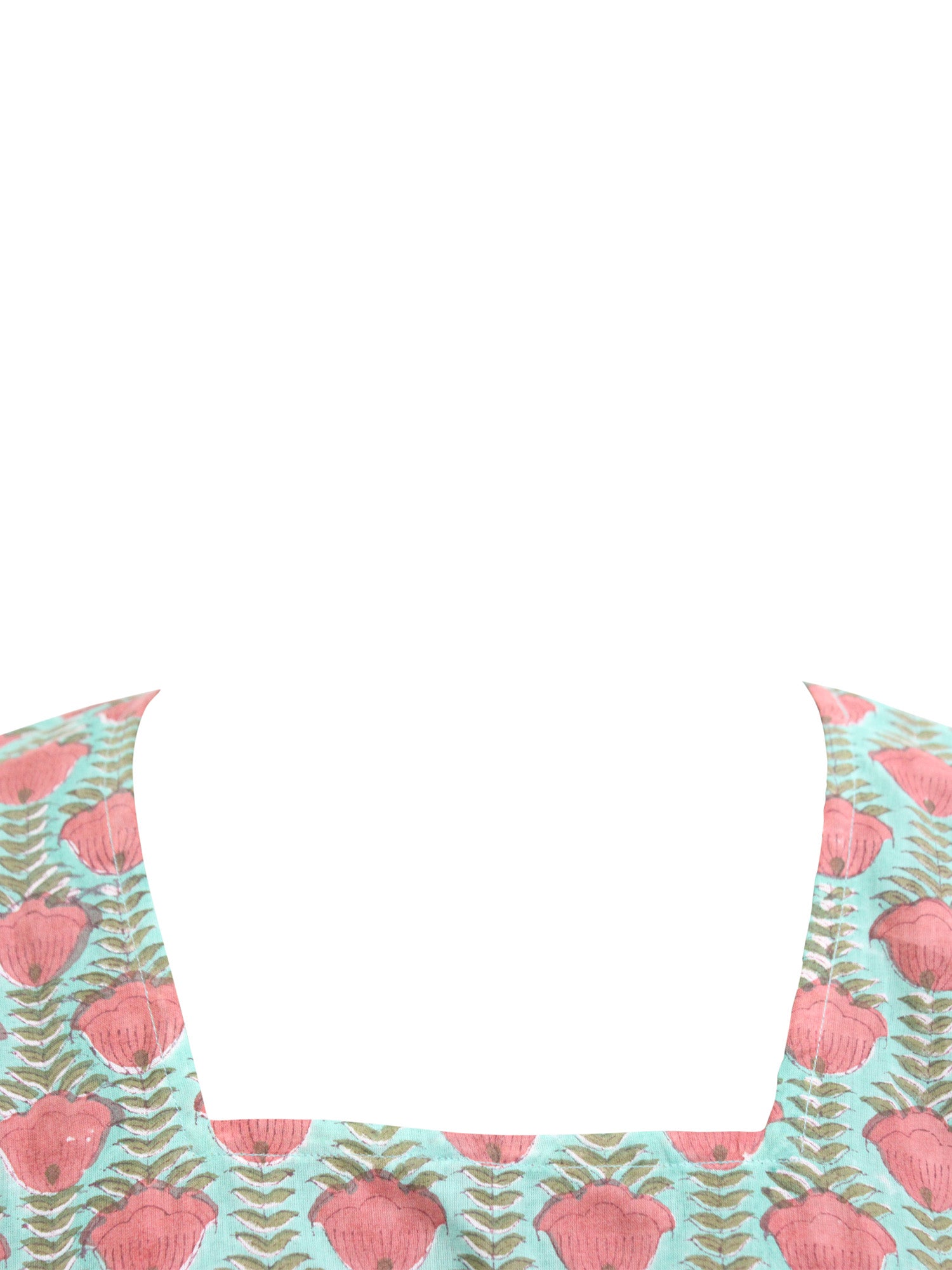 Women’s 100% Cotton Block Print Kaftan Tunic